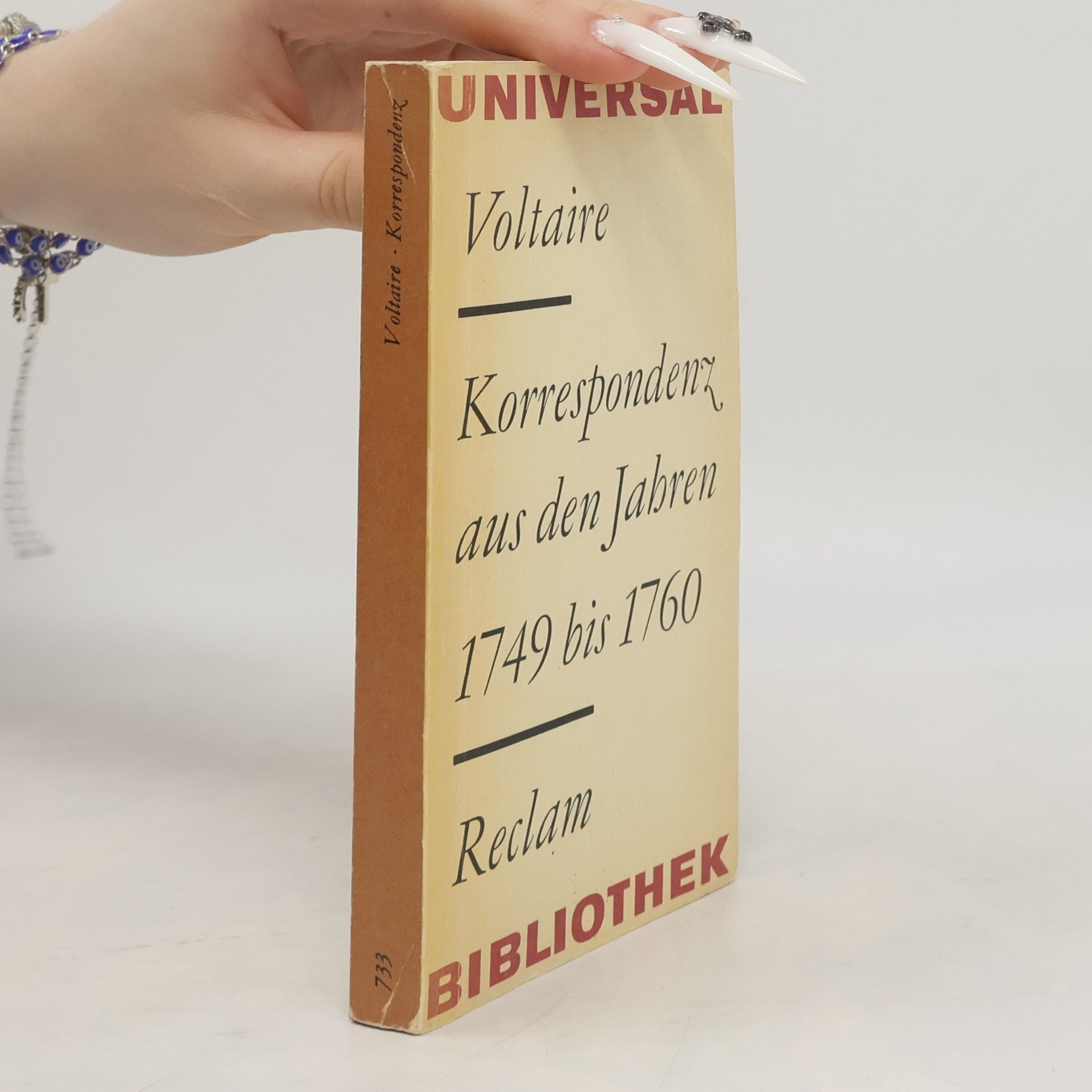 Voltaire Korrespondenz aus den Jahren 1749 bis 1760