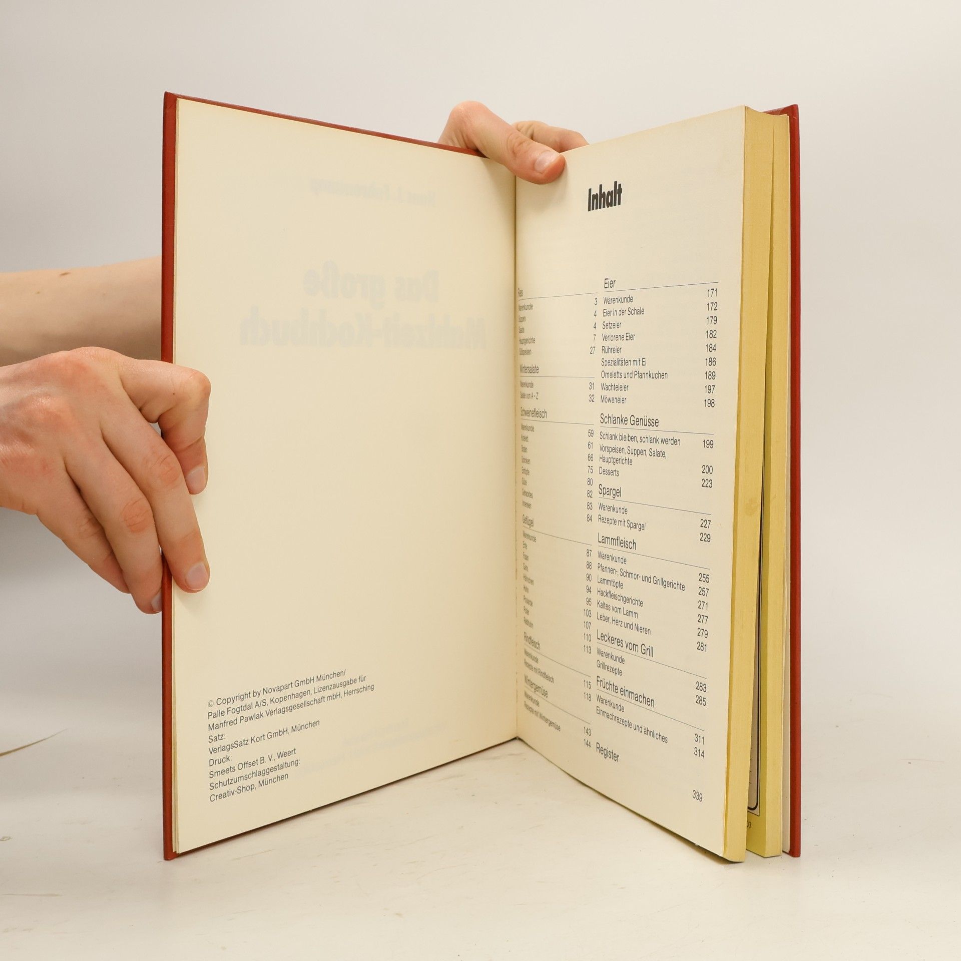 Hans J. Fahrenkamp Das große Mahlzeit Kochbuch