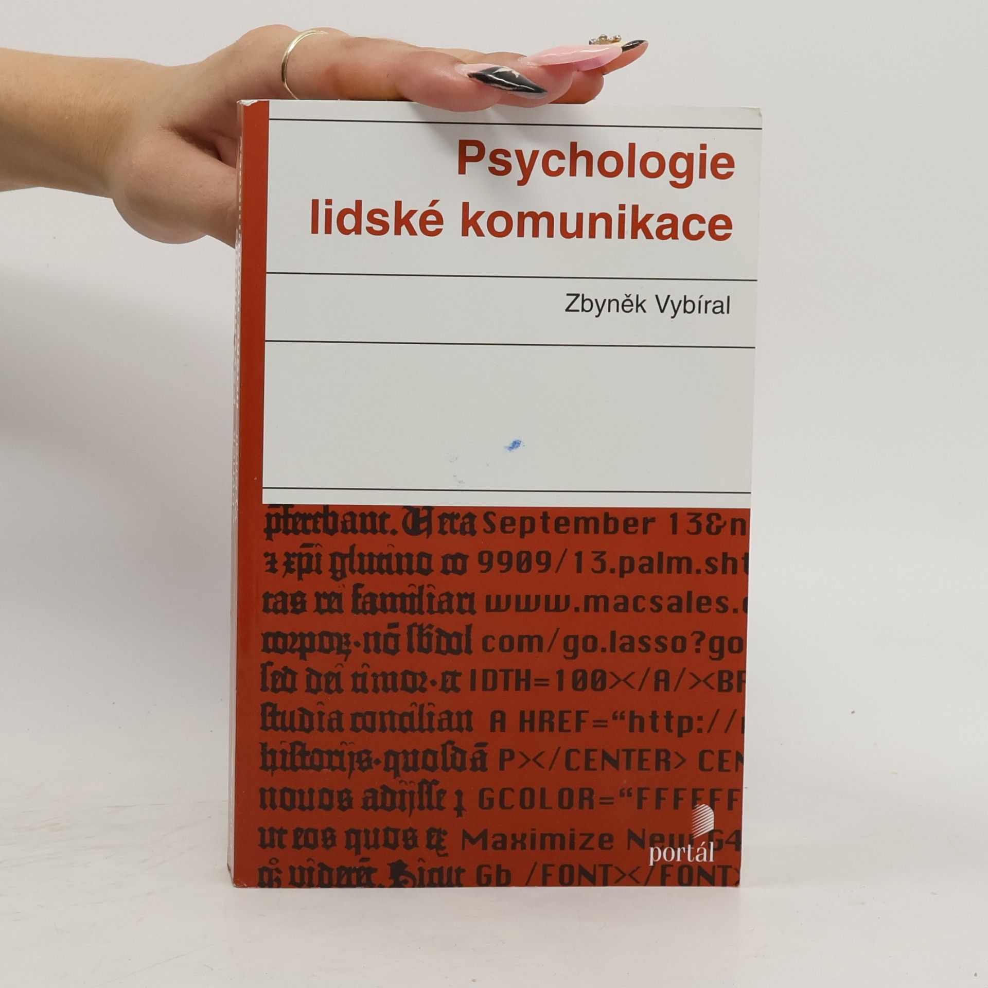 Zbyněk Vybíral Psychologie lidské komunikace