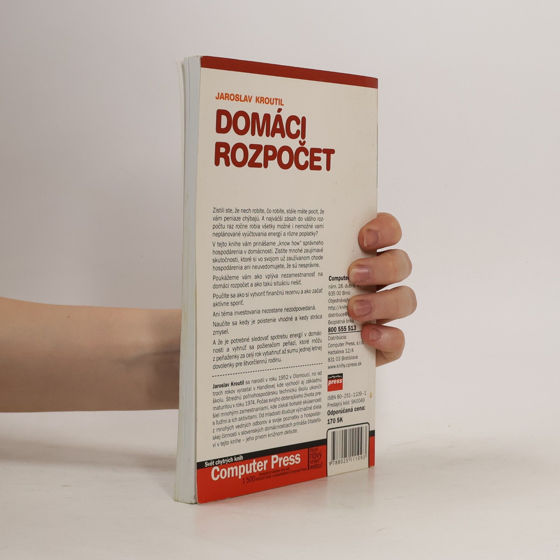 Jaroslav Kroutil Domáci rozpočet