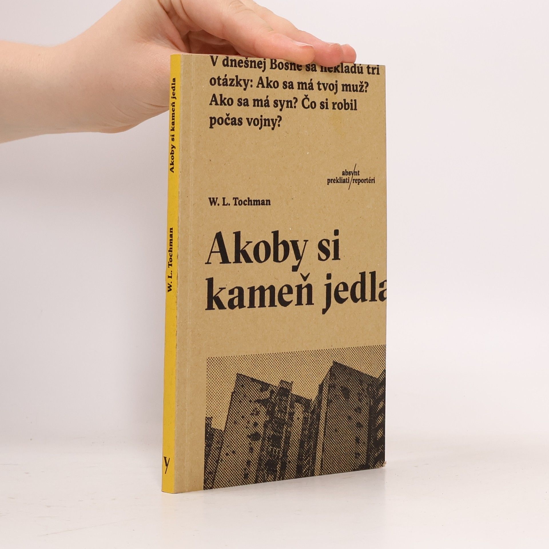Wojciech Tochman Akoby si kameň jedla