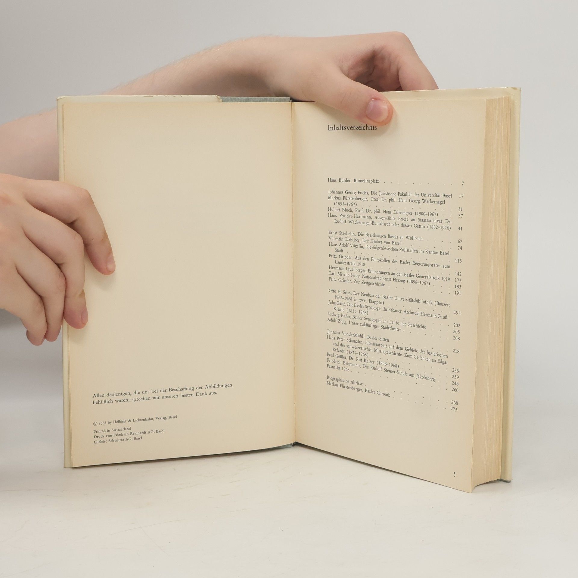 Autorenkollektiv Basler Stadtbuch 1969