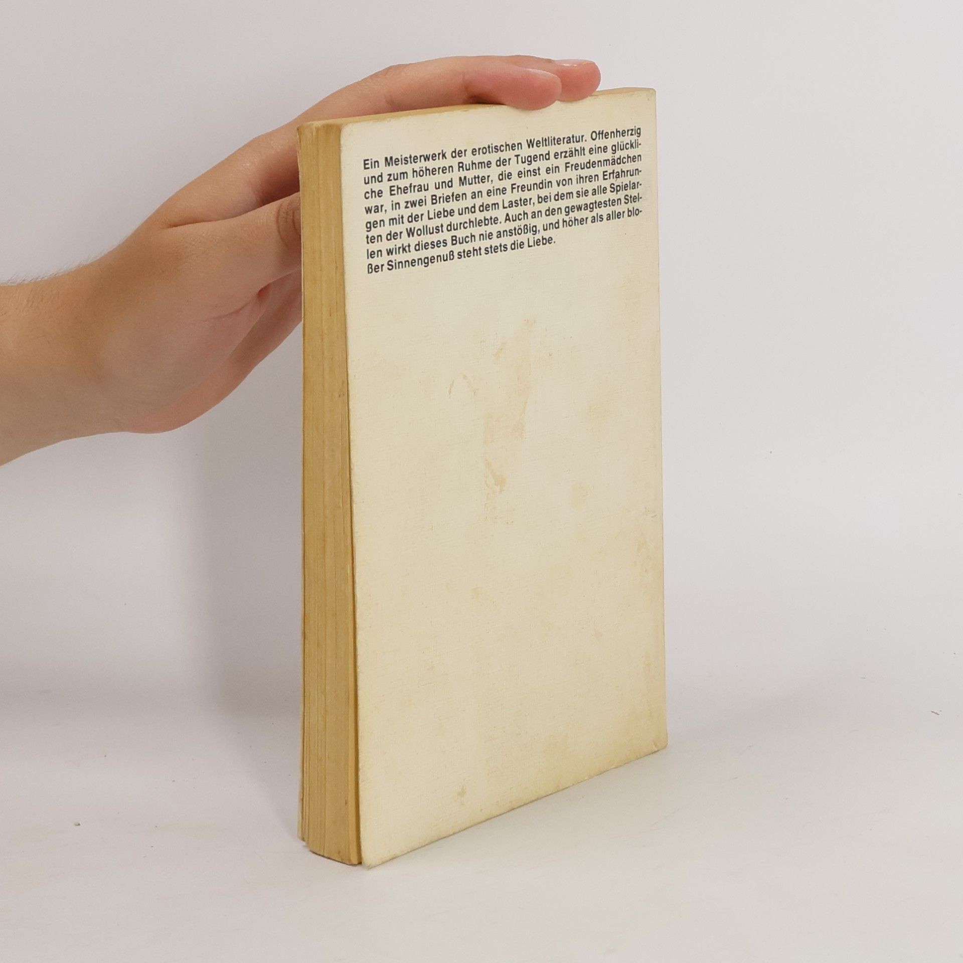 John Cleland Die Memoiren der Fanny Hill