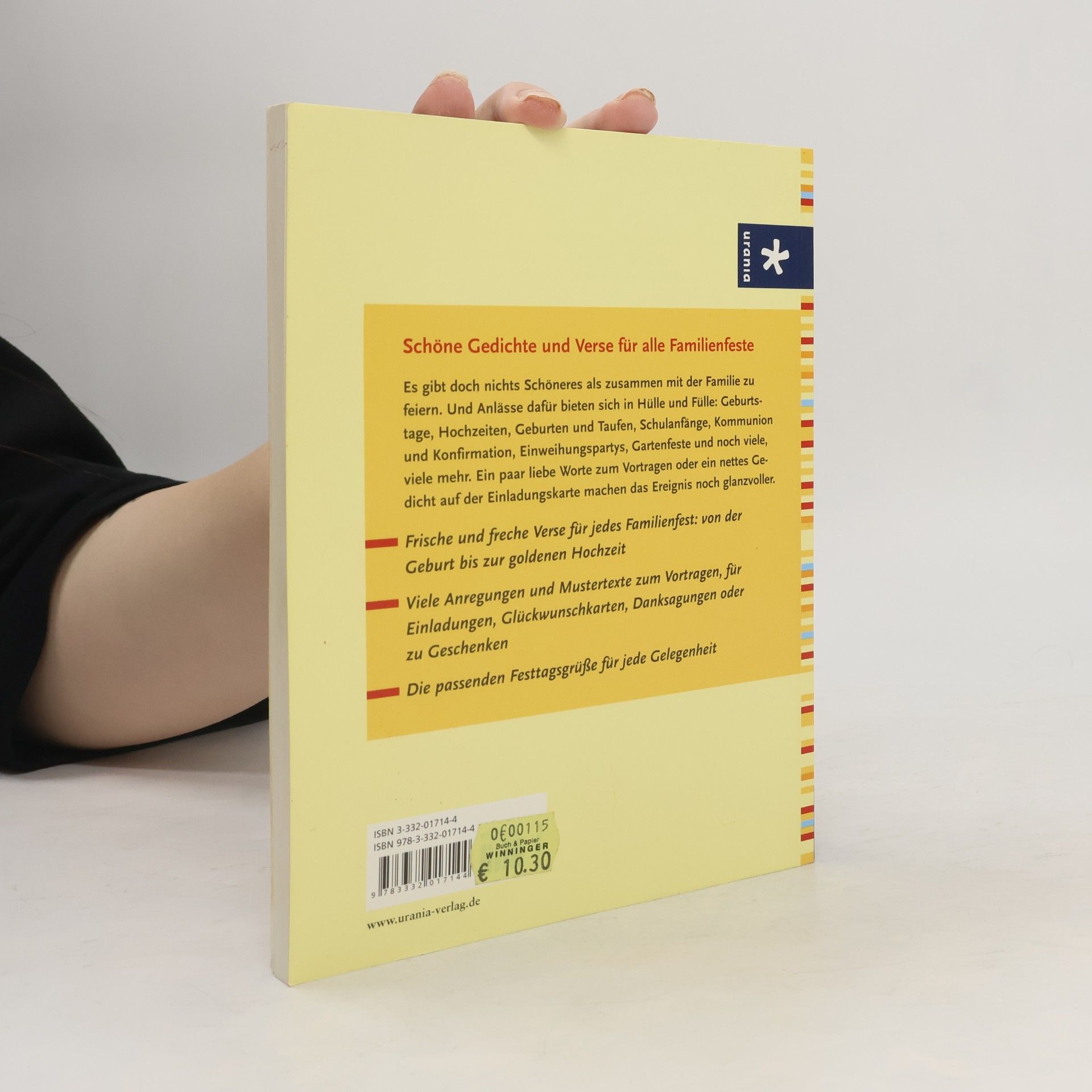 Thomas Wieke Fröhliche Verse für Familienfeste