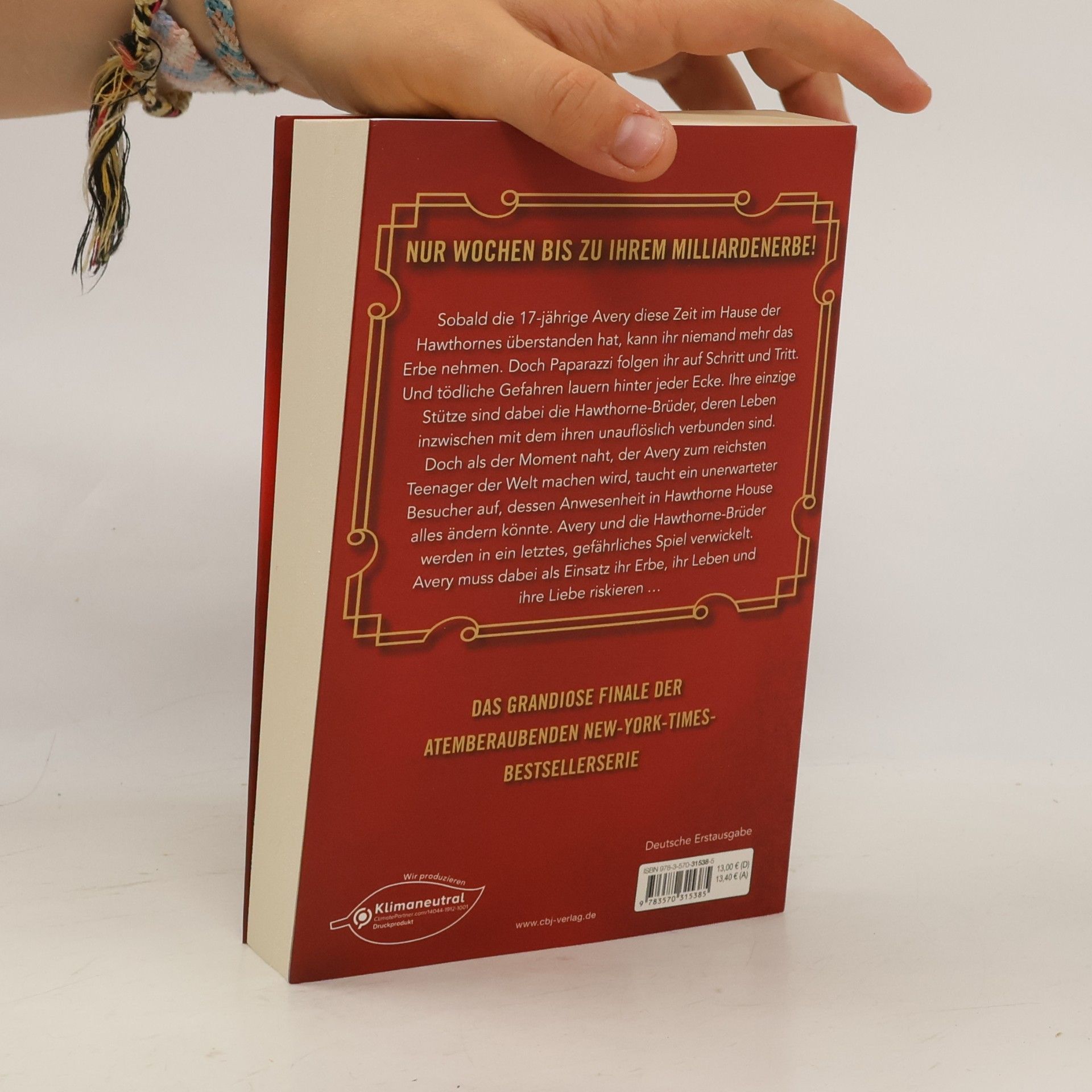 Jennifer Lynn Barnes The Inheritance Games. Der letzte Schachzug