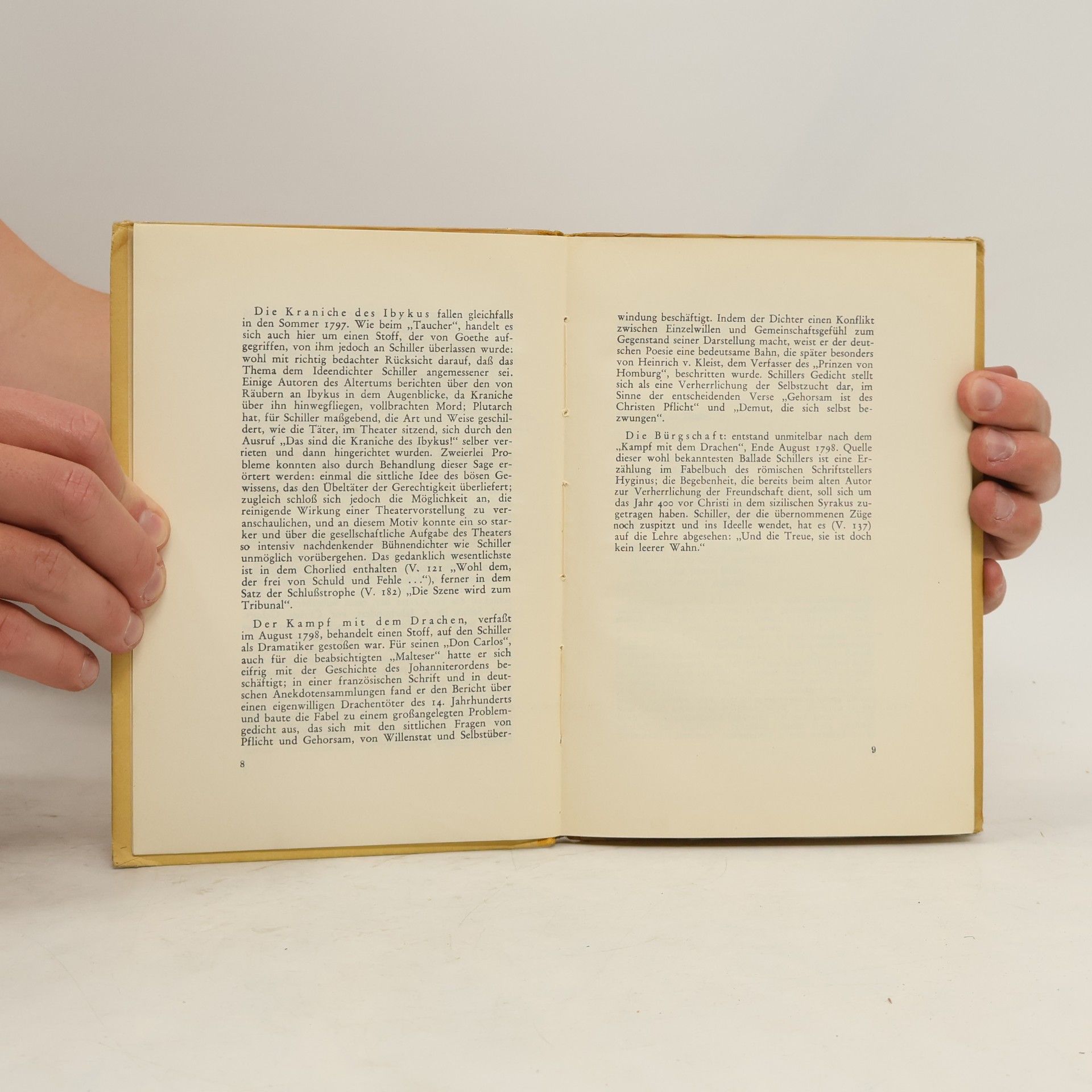 Otokar Fischer Goethes und Schillers Balladen
