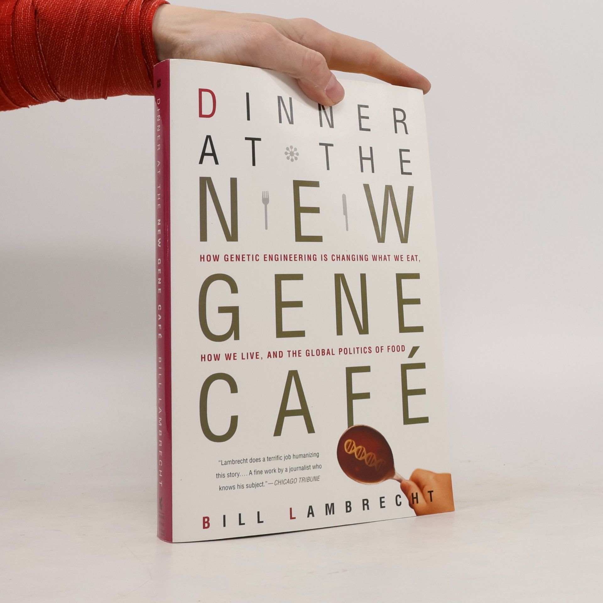 Bill Lambrecht Dinner at the New Gene Café