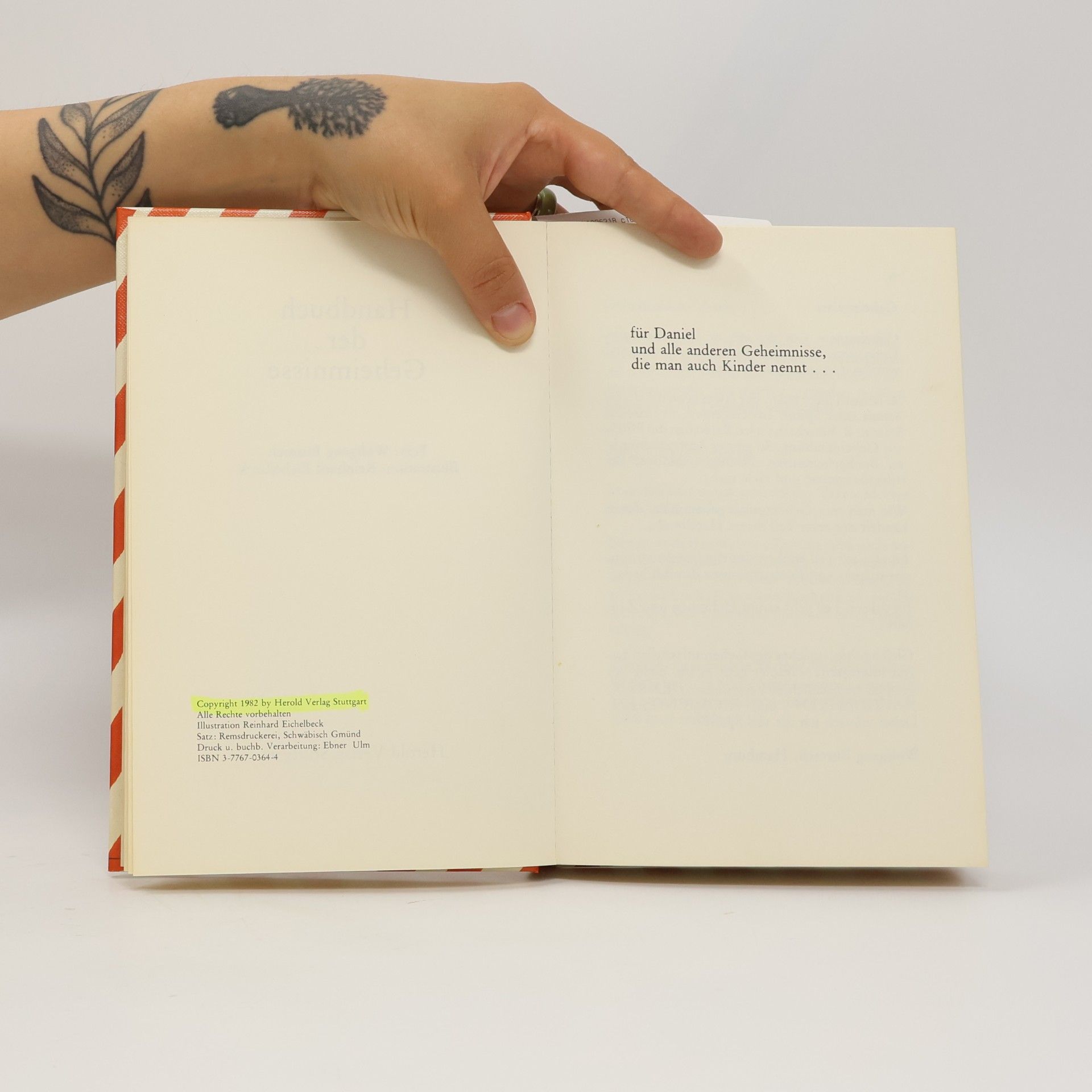 Wolfgang Buresch Handbuch der Geheimnisse