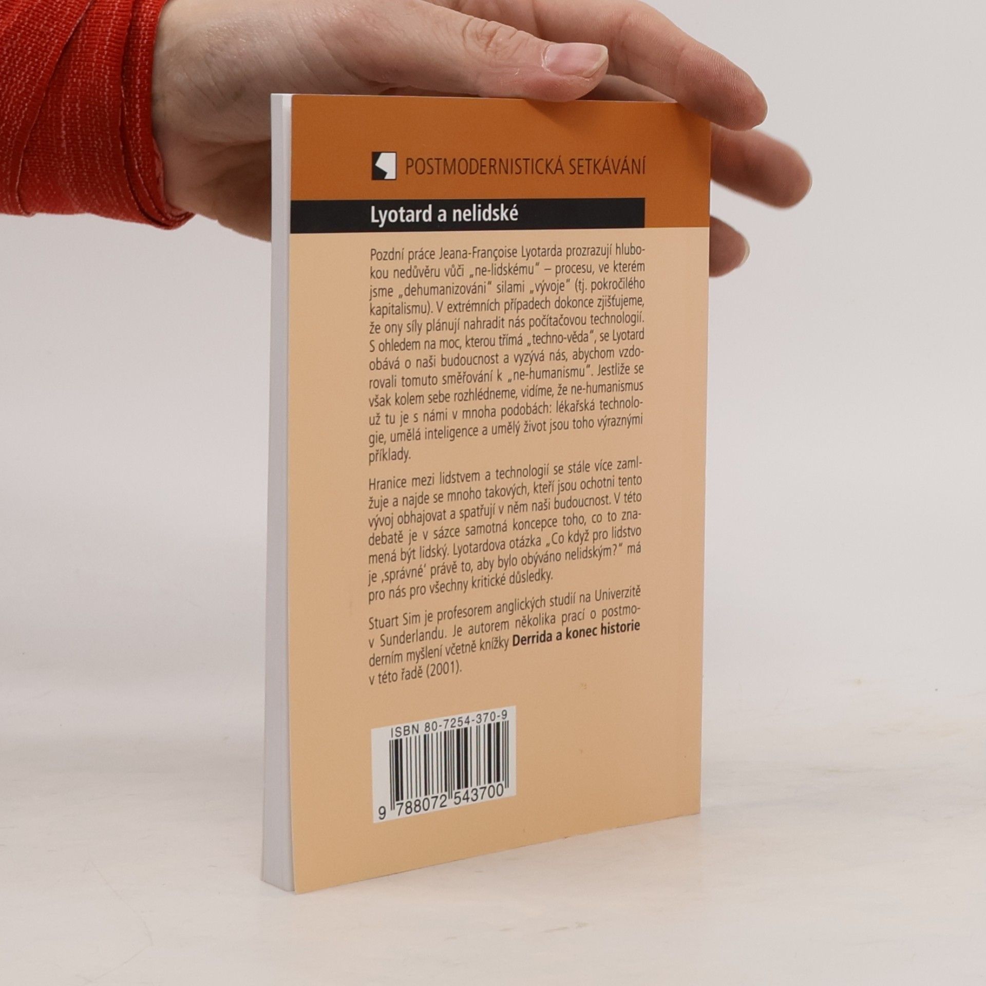 Stuart Sim Lyotard a nelidské