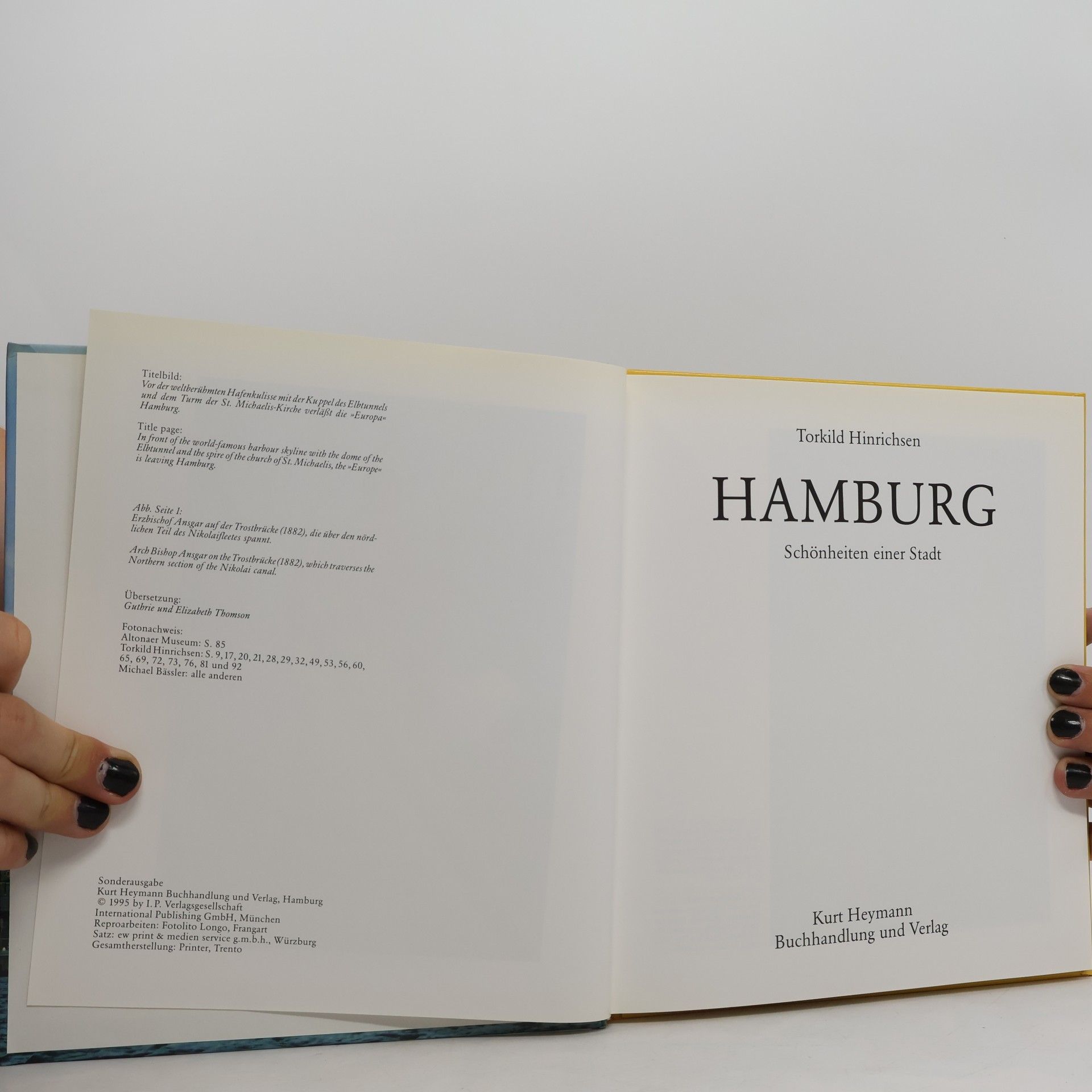 Various authors Hamburg. Schönheiten einer Stadt