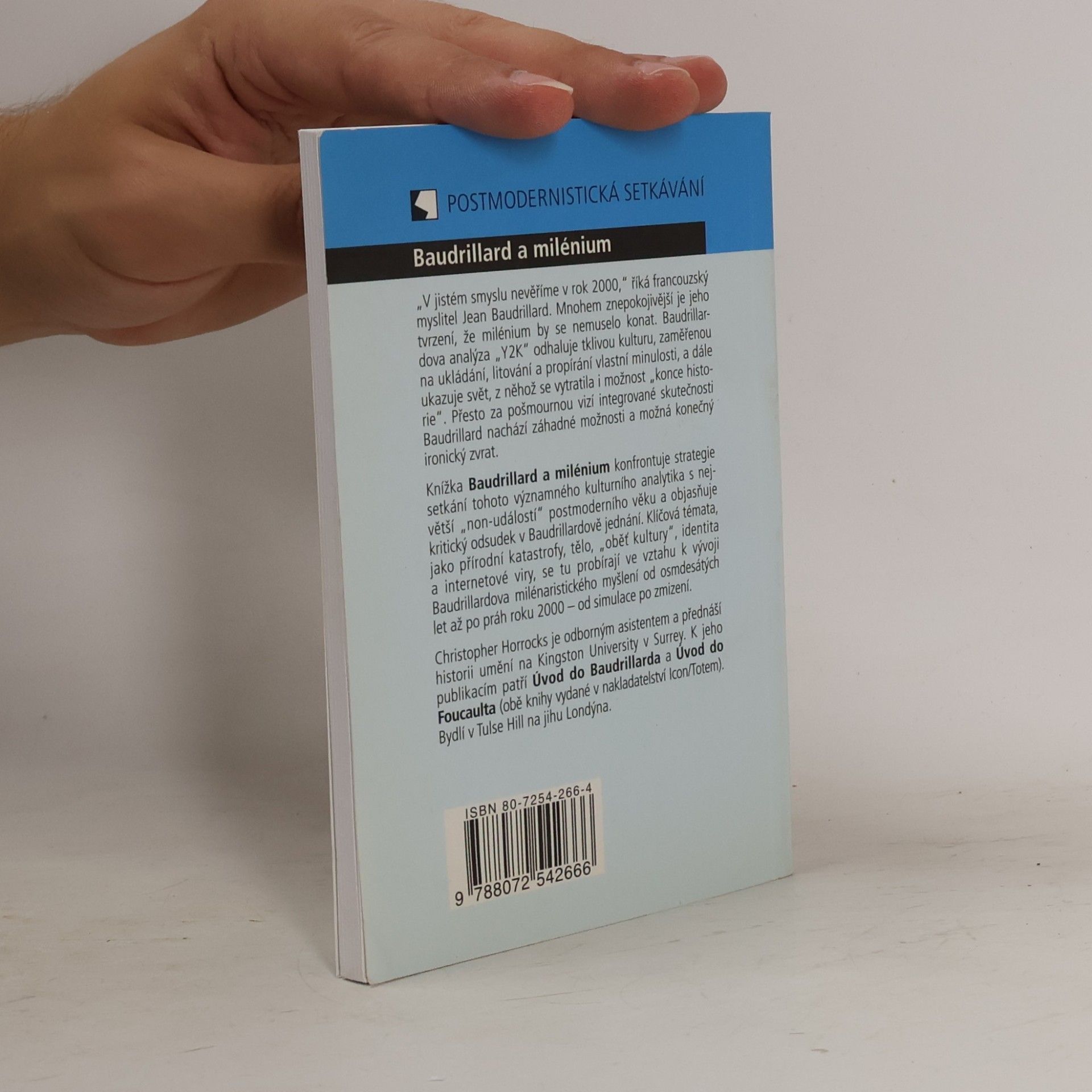 Chris Horrocks Baudrillard a milénium