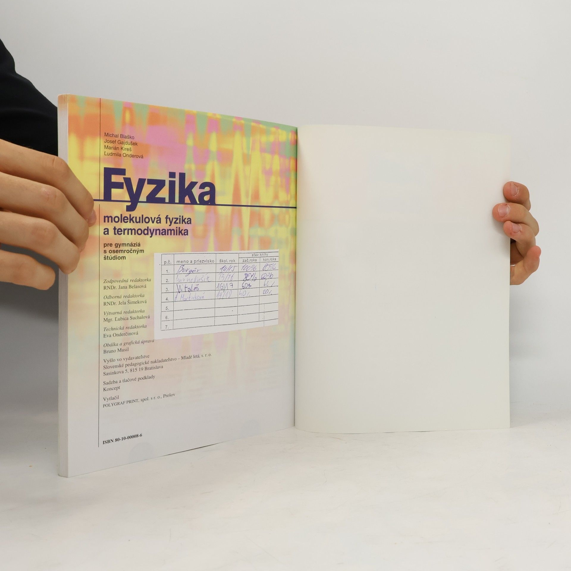 Collectif d'auteurs Fyzika: Molekulová fyzika a termodynamika