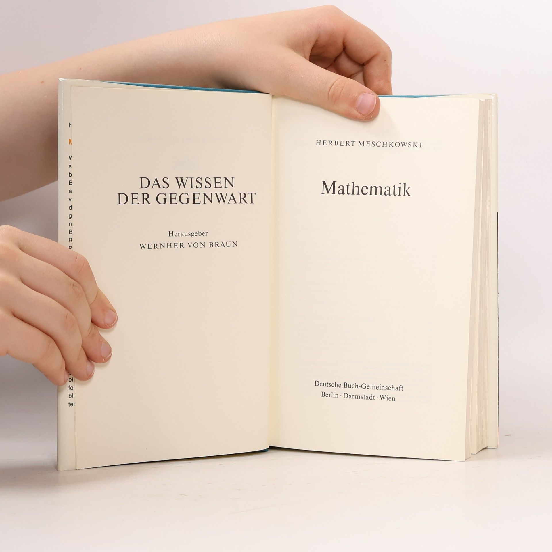 Herbert Meschkowski Mathematik