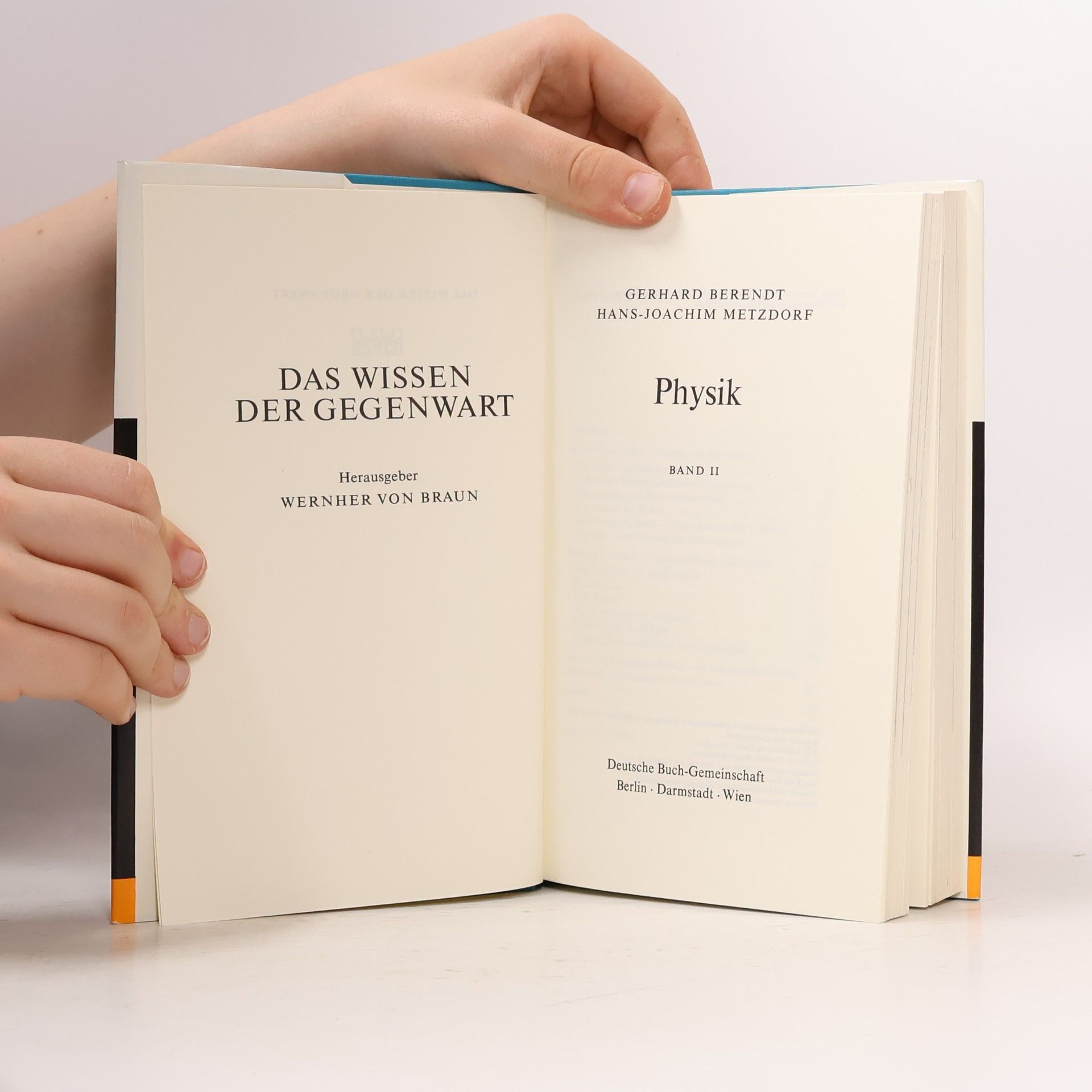 Gerhard Berendt Das Wissen der Gegenwart. Physik. Band 2