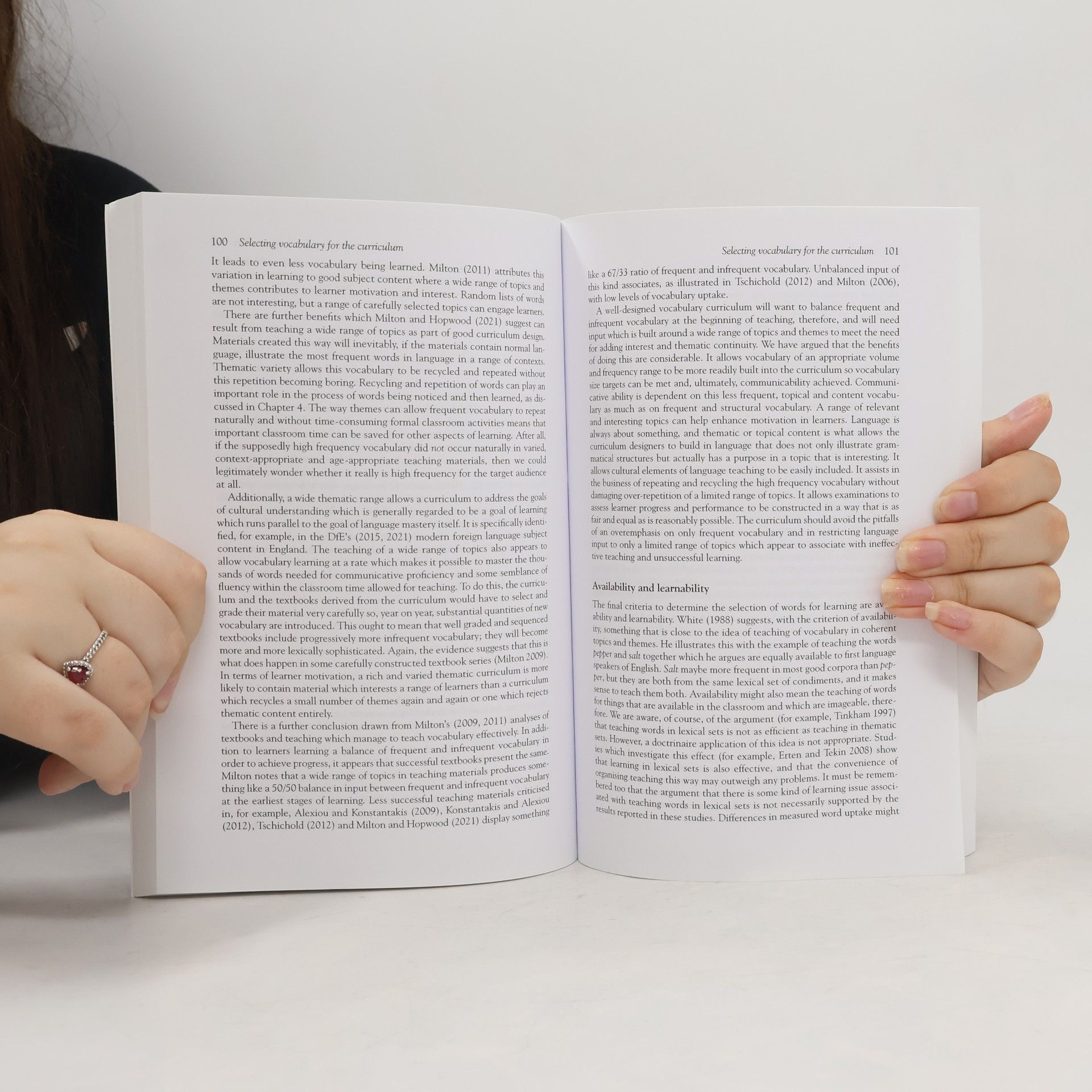 James Milton Vocabulary in the Foreign Language Curriculum