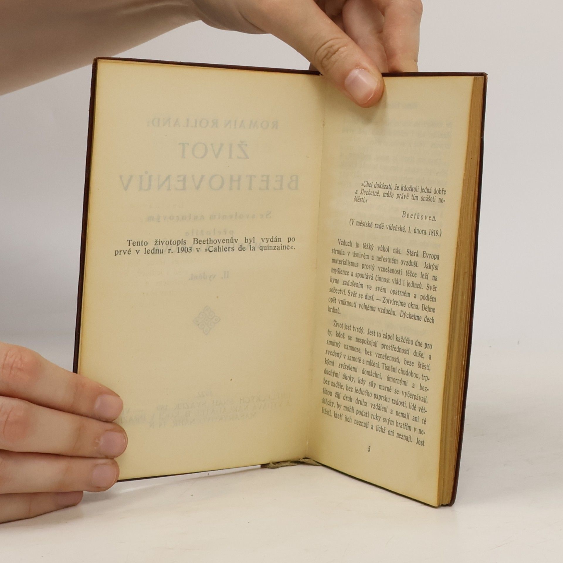 Romain Rolland Život Beethovenův