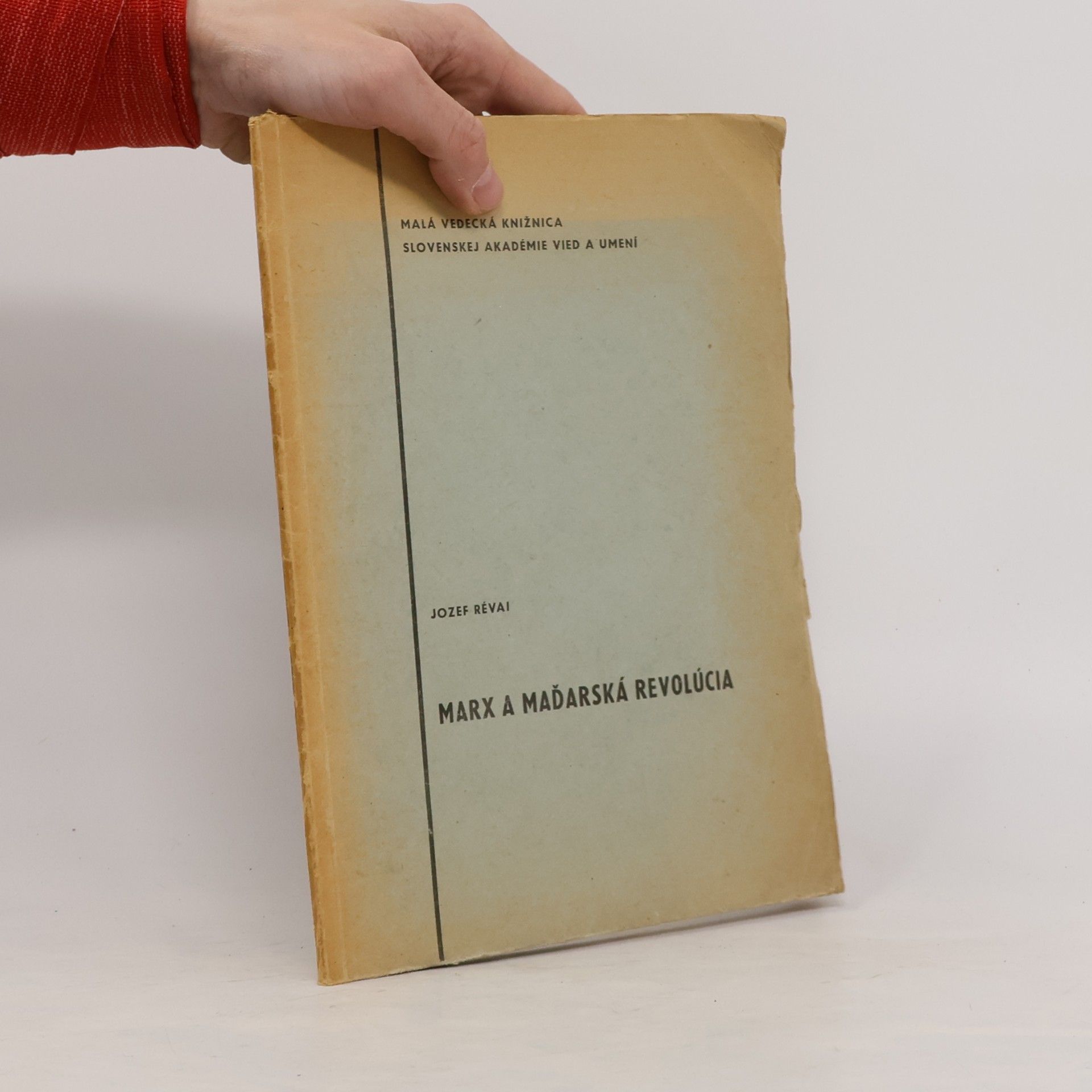 József Révai Marx a maďarská revolúcia