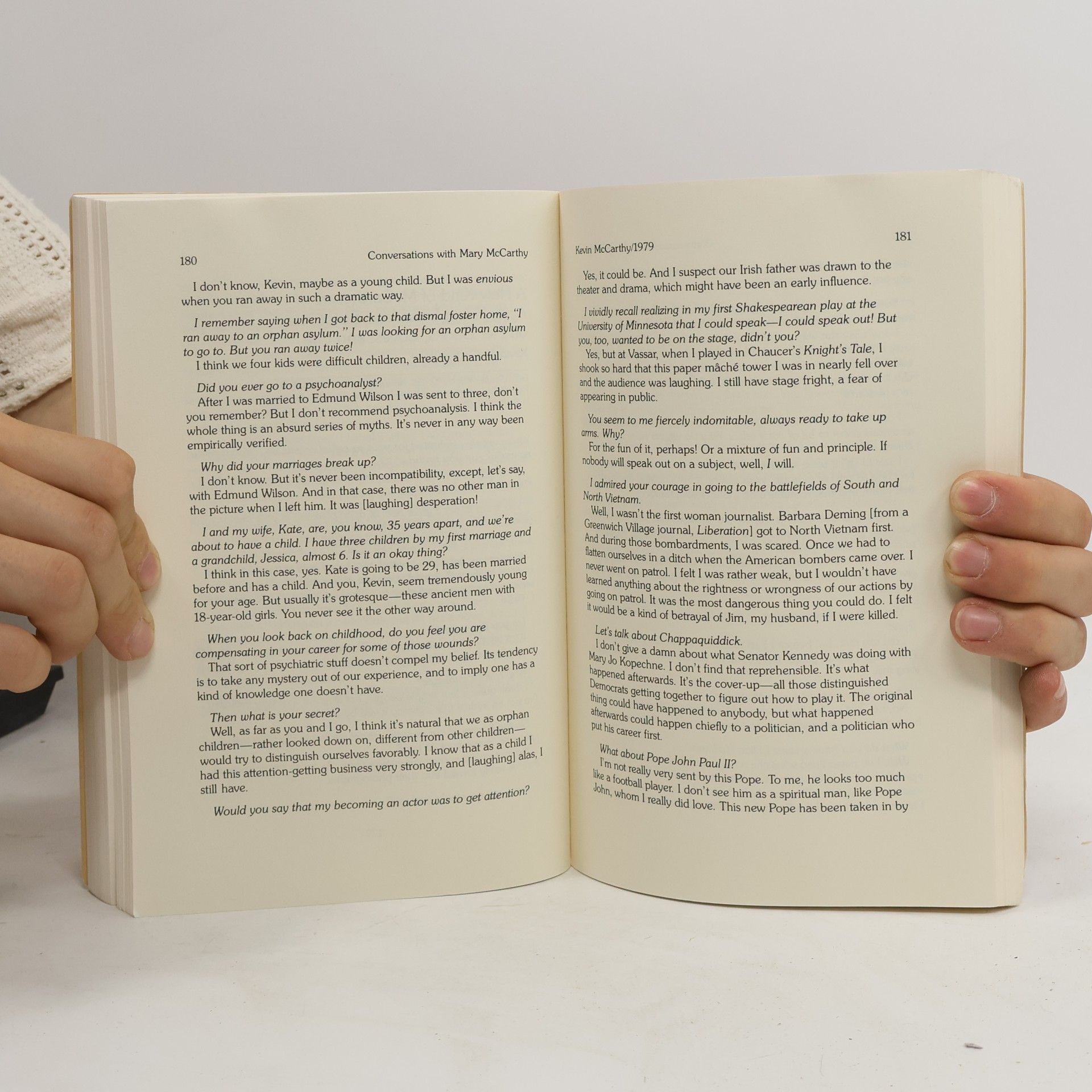 Carolyn Gelderman-Curtis Conversations With Mary McCarthy