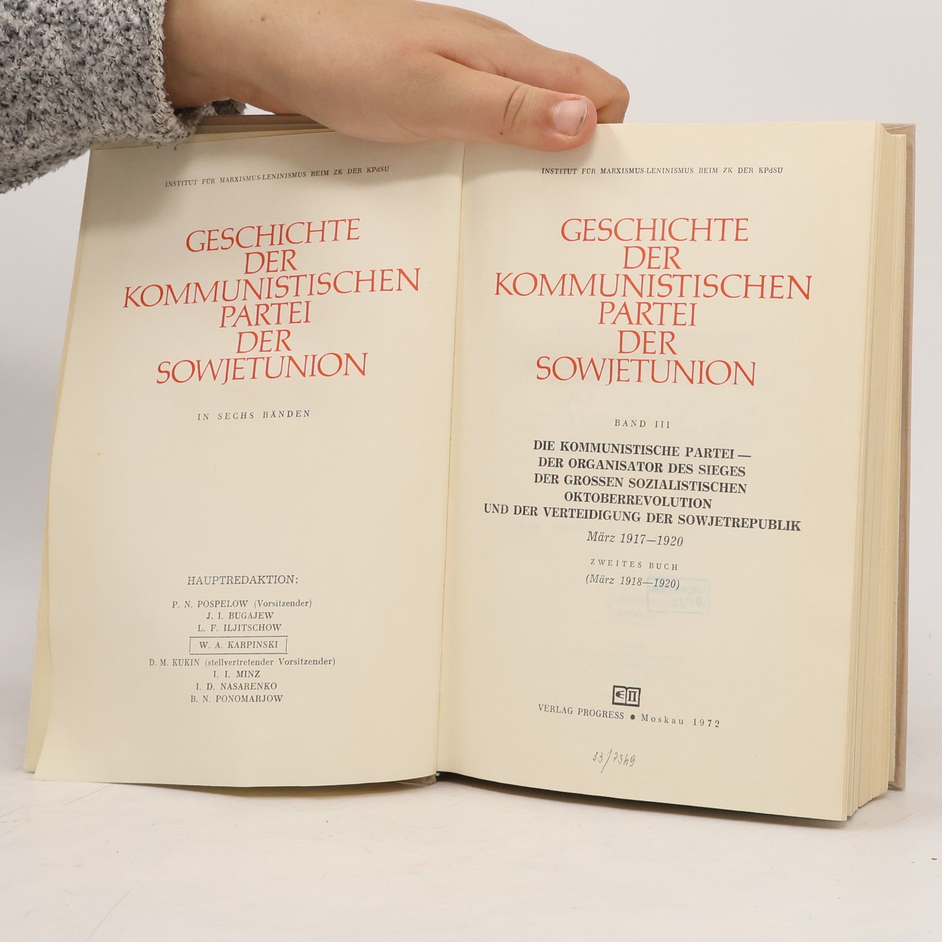 Autorenkollektiv Geschichte der Kommunistischen Partei der Sowjetunion