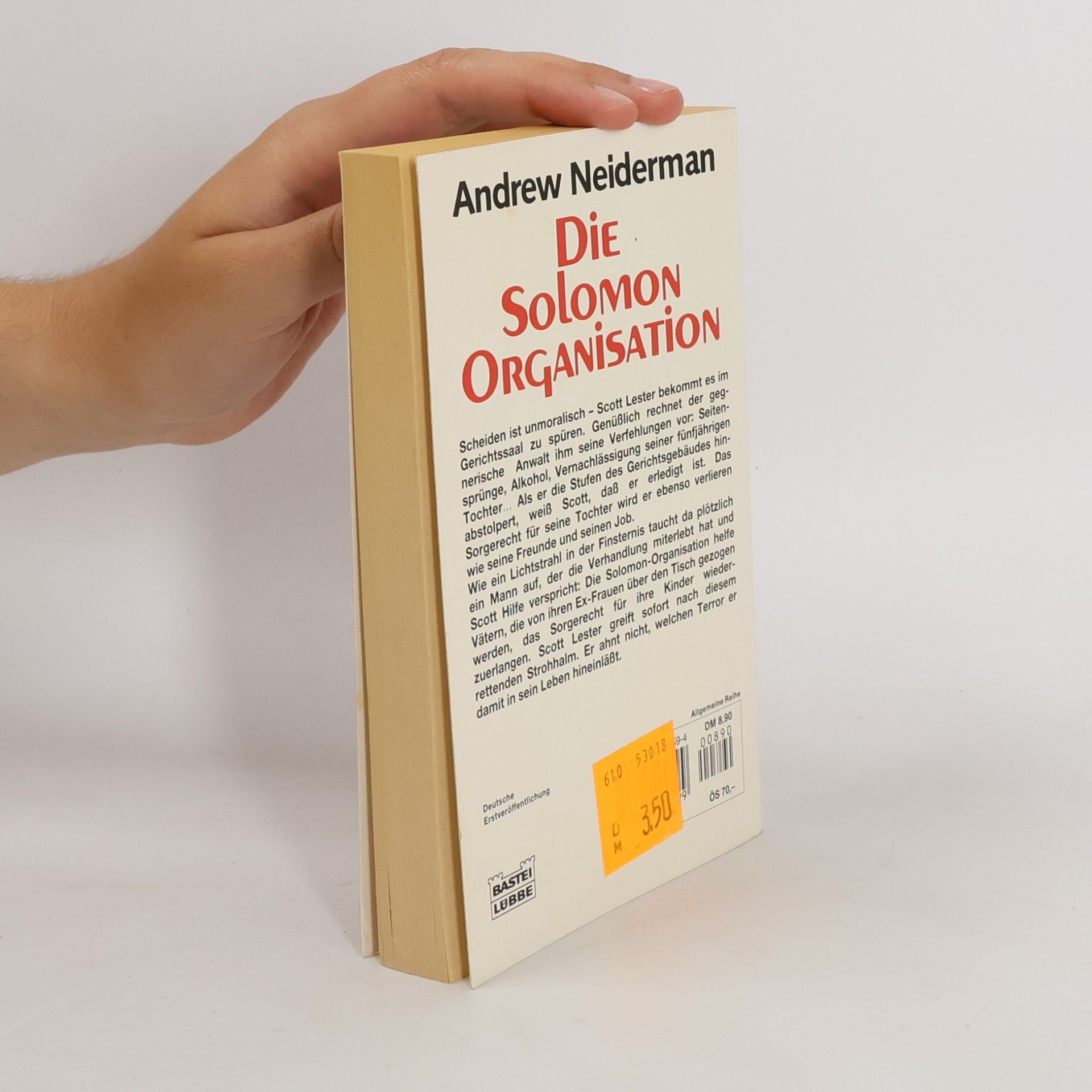 Andrew Neiderman Die Solomon-Organisation