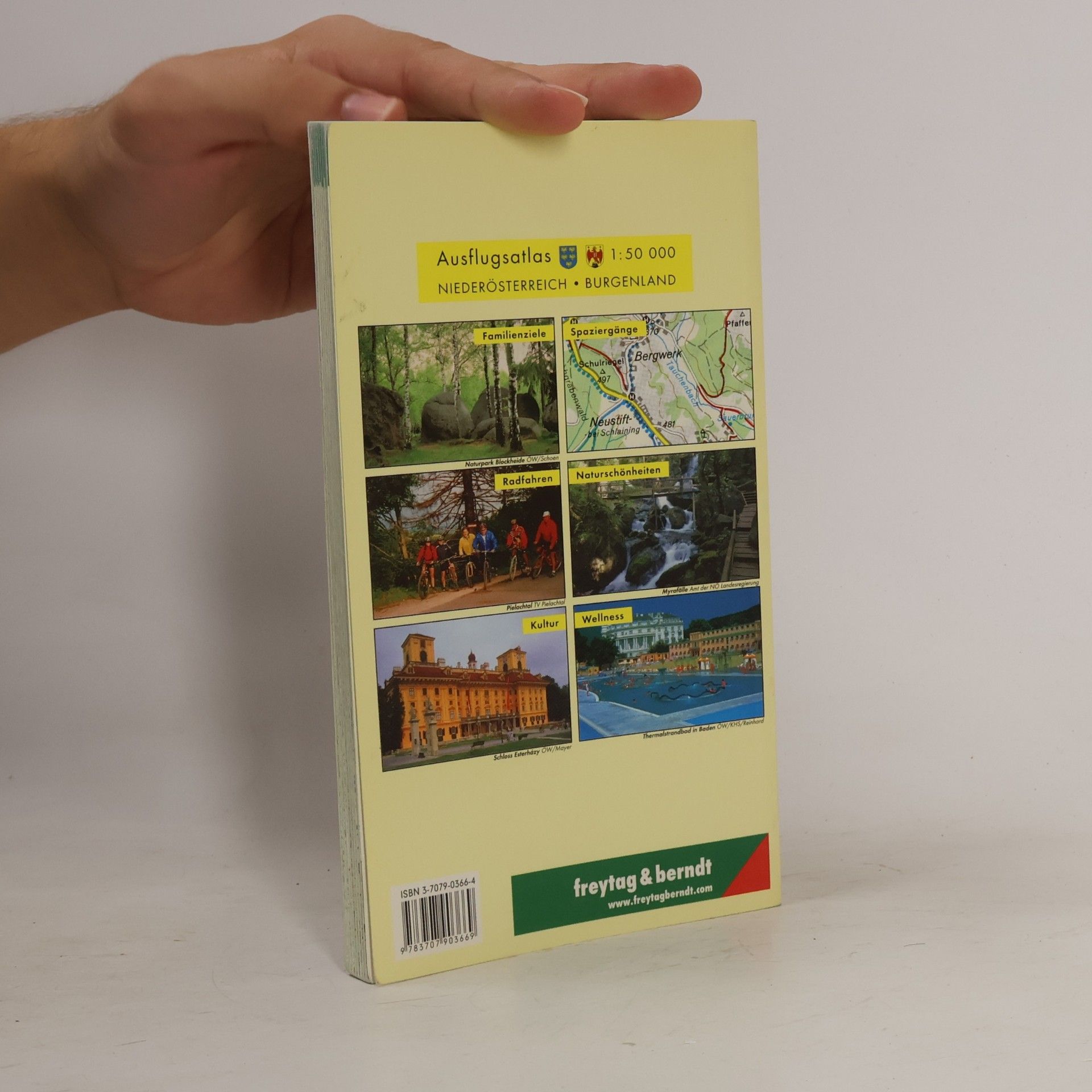 Patrik Hierner Freytag-&-Berndt-Ausflugs-Atlas Niederösterreich, Burgenland