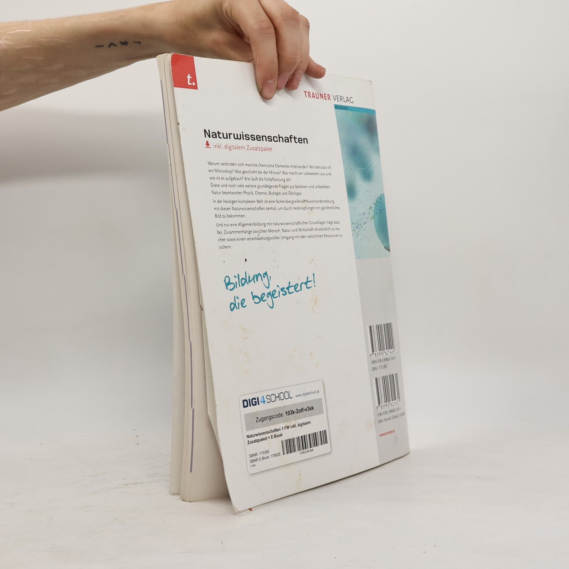 Erika Hödl Naturwissenschaften 1 FW inkl. digitalem Zusatzpaket
