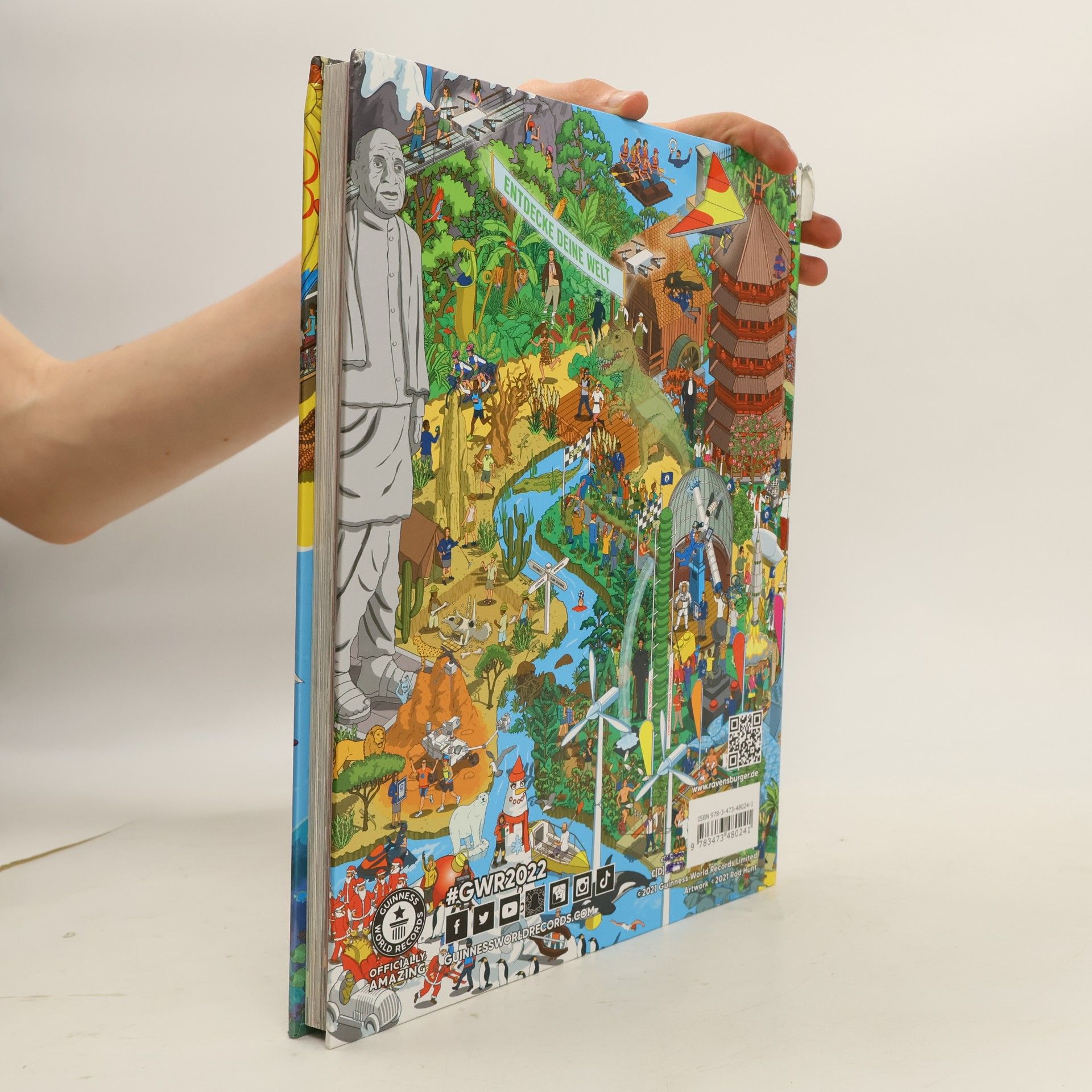 Various authors Guinness World Records 2022. Deutschsprachige Ausgabe