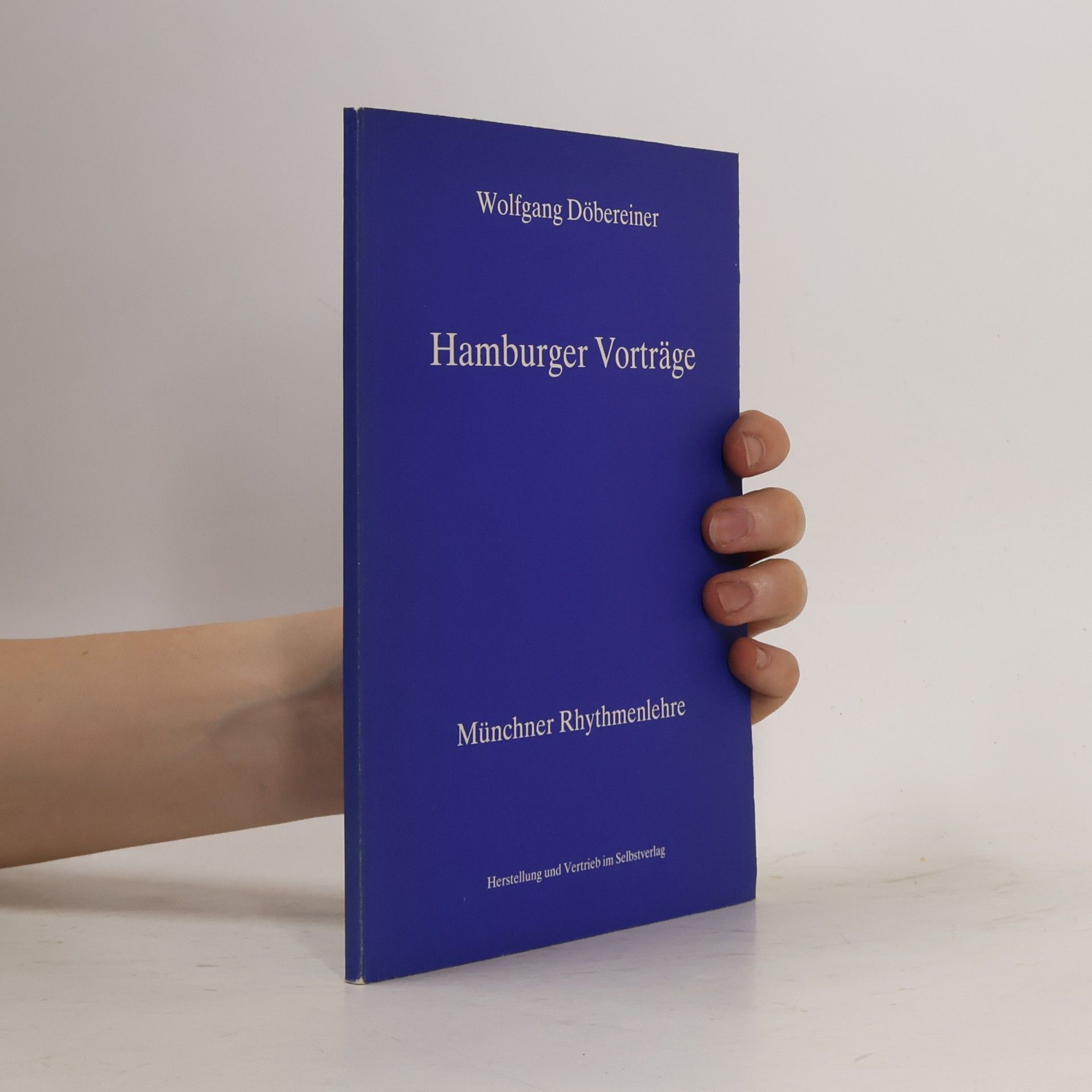 Hamburger Vortrage. Munchner Rhythmenlehre