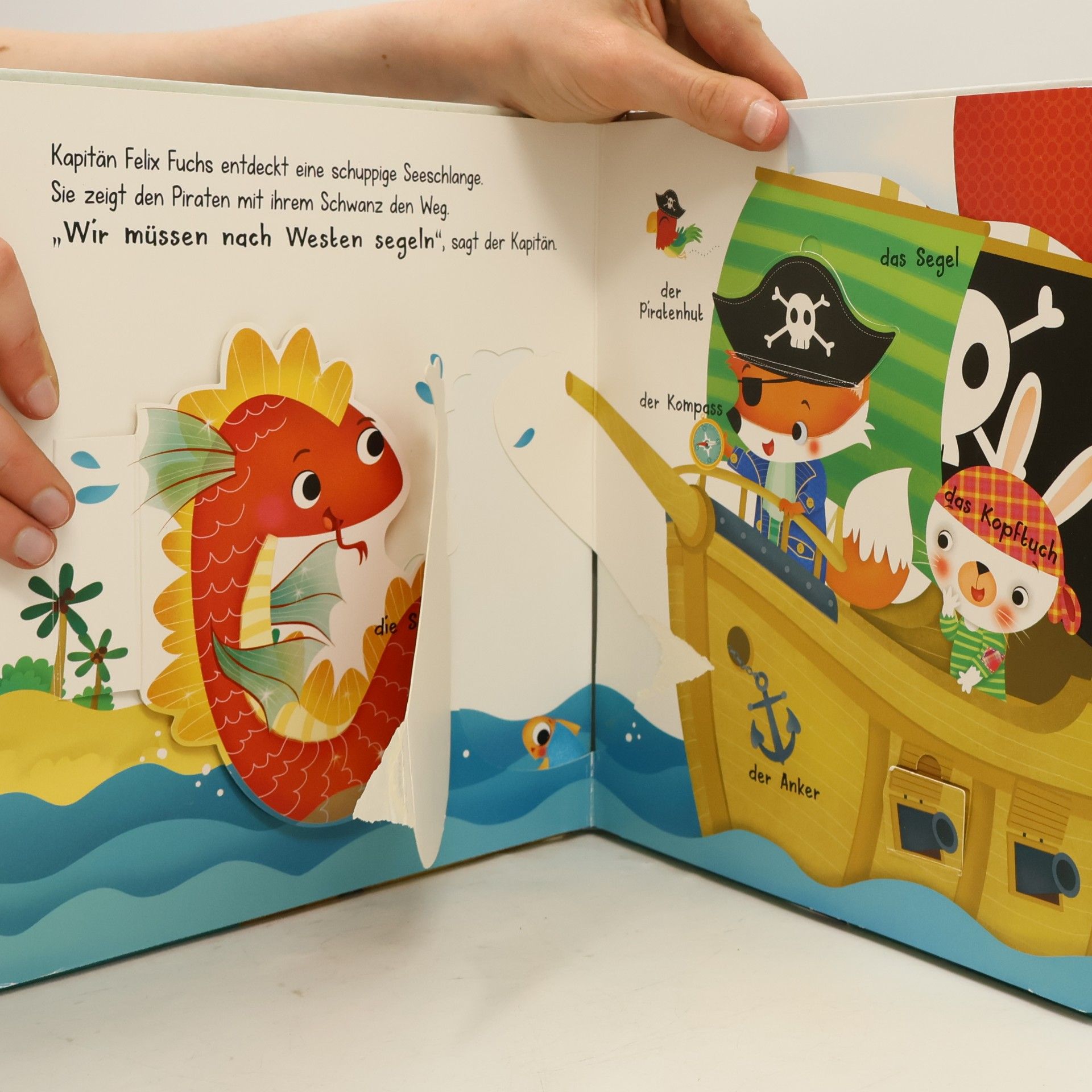 Autorenkollektiv Der kleine Fuchs spielt Pirat: Mein erstes Pop-Up Klappenbuch: Der kleine Pirat