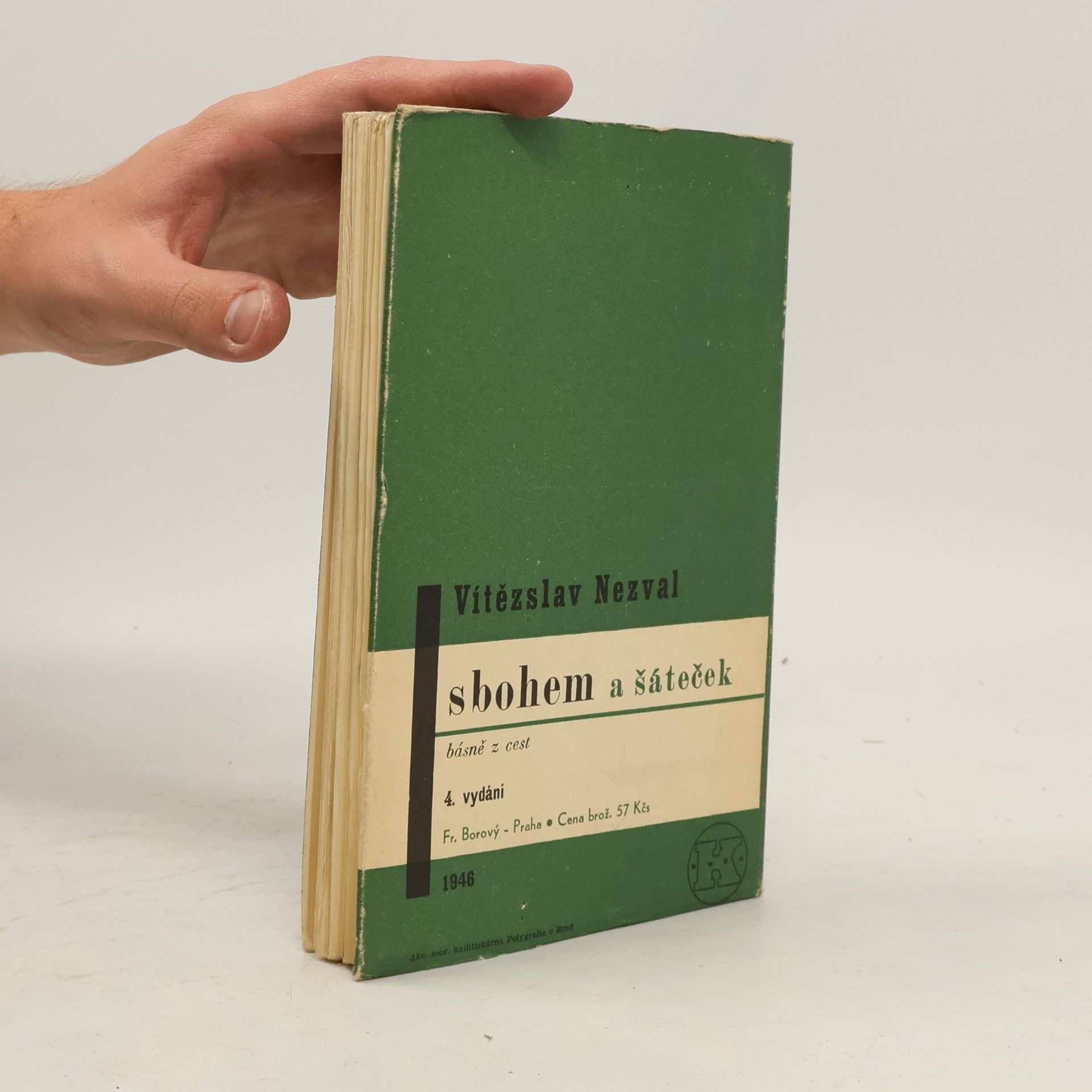 Vítězslav Nezval Sbohem a šáteček