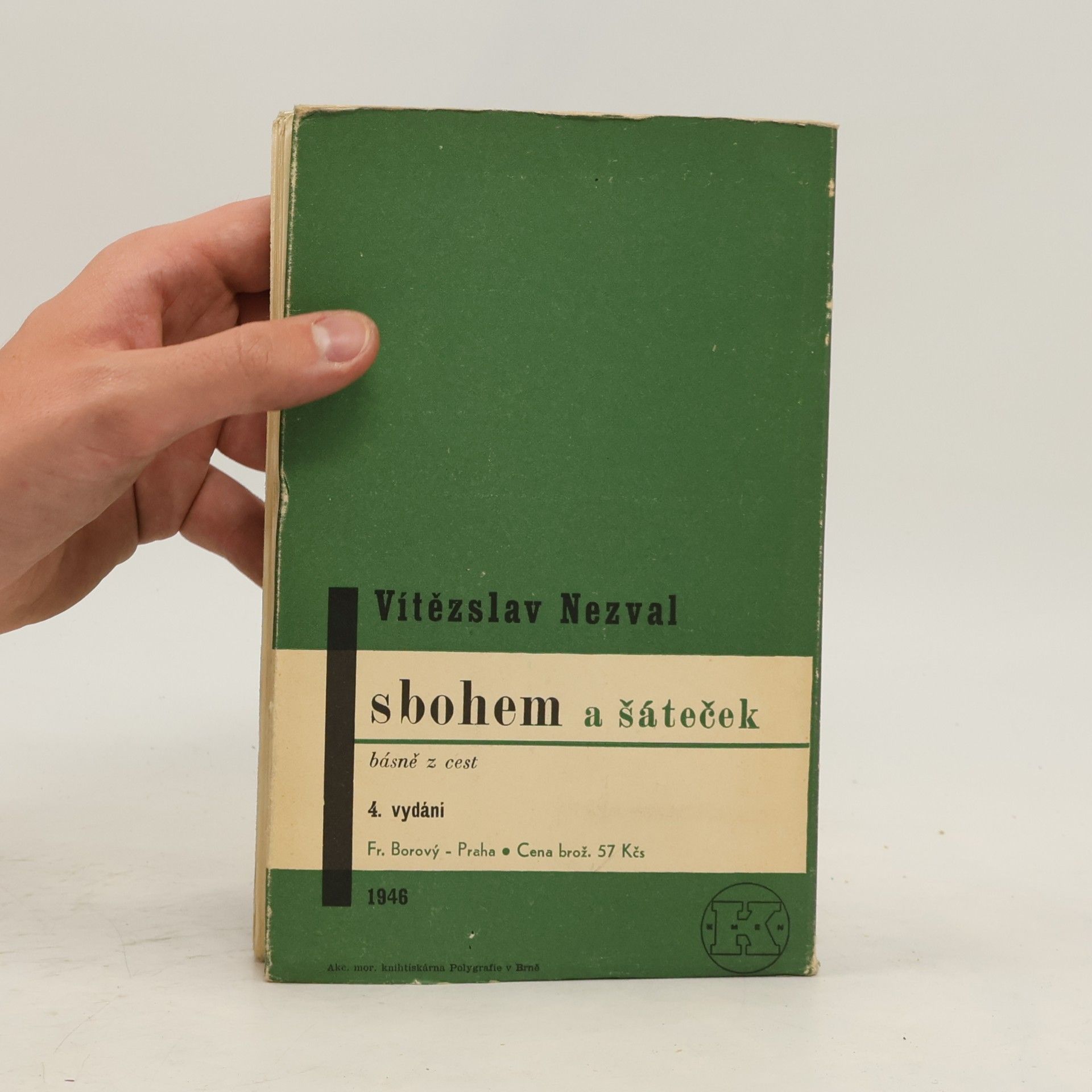 Vítězslav Nezval Sbohem a šáteček