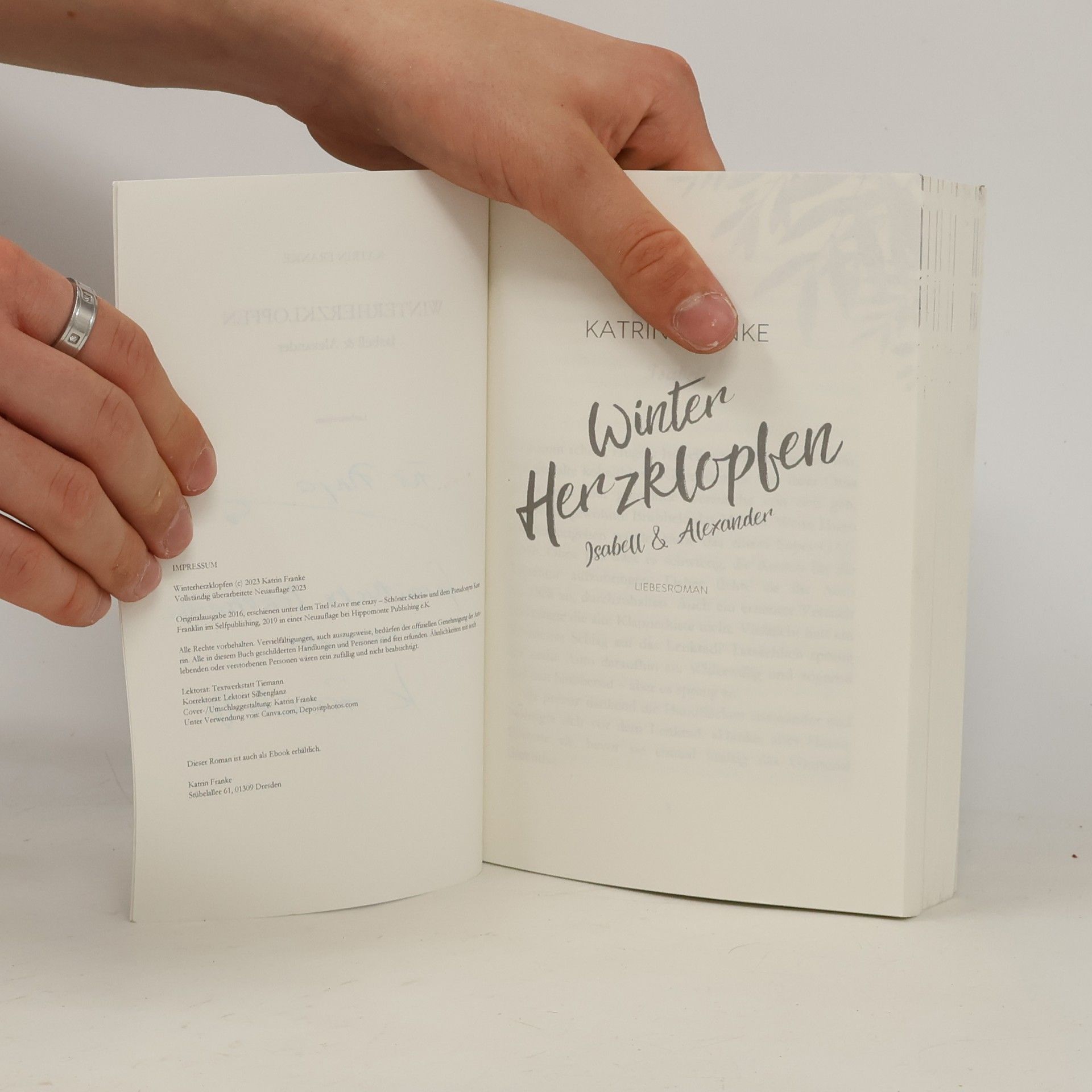 Katrin Franke Winterherzklopfen