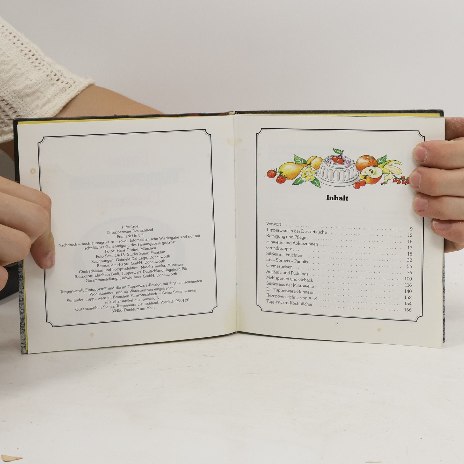 Roberto Blanco Feine Tupperware. Desserts