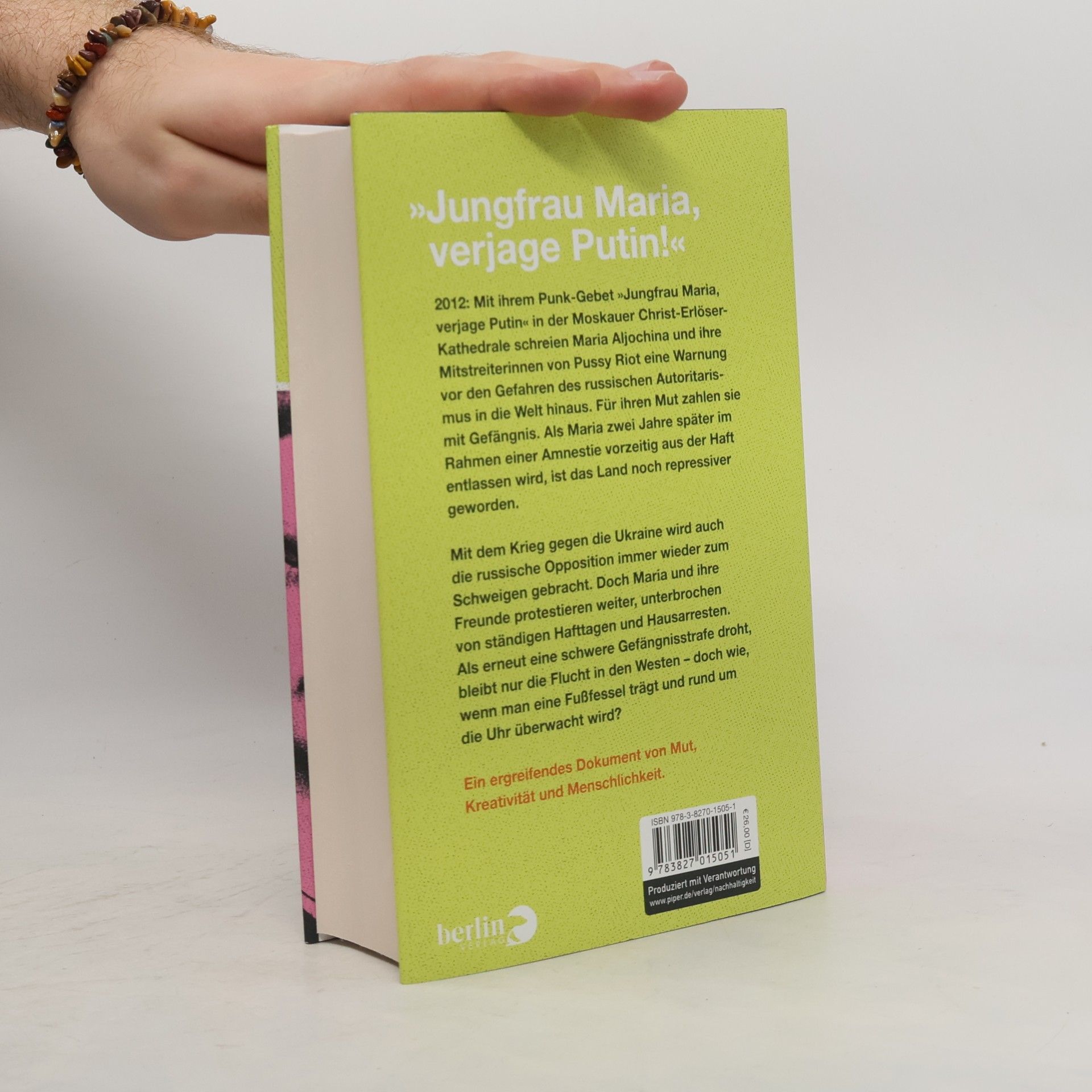 Maria Aljochina Political Girl