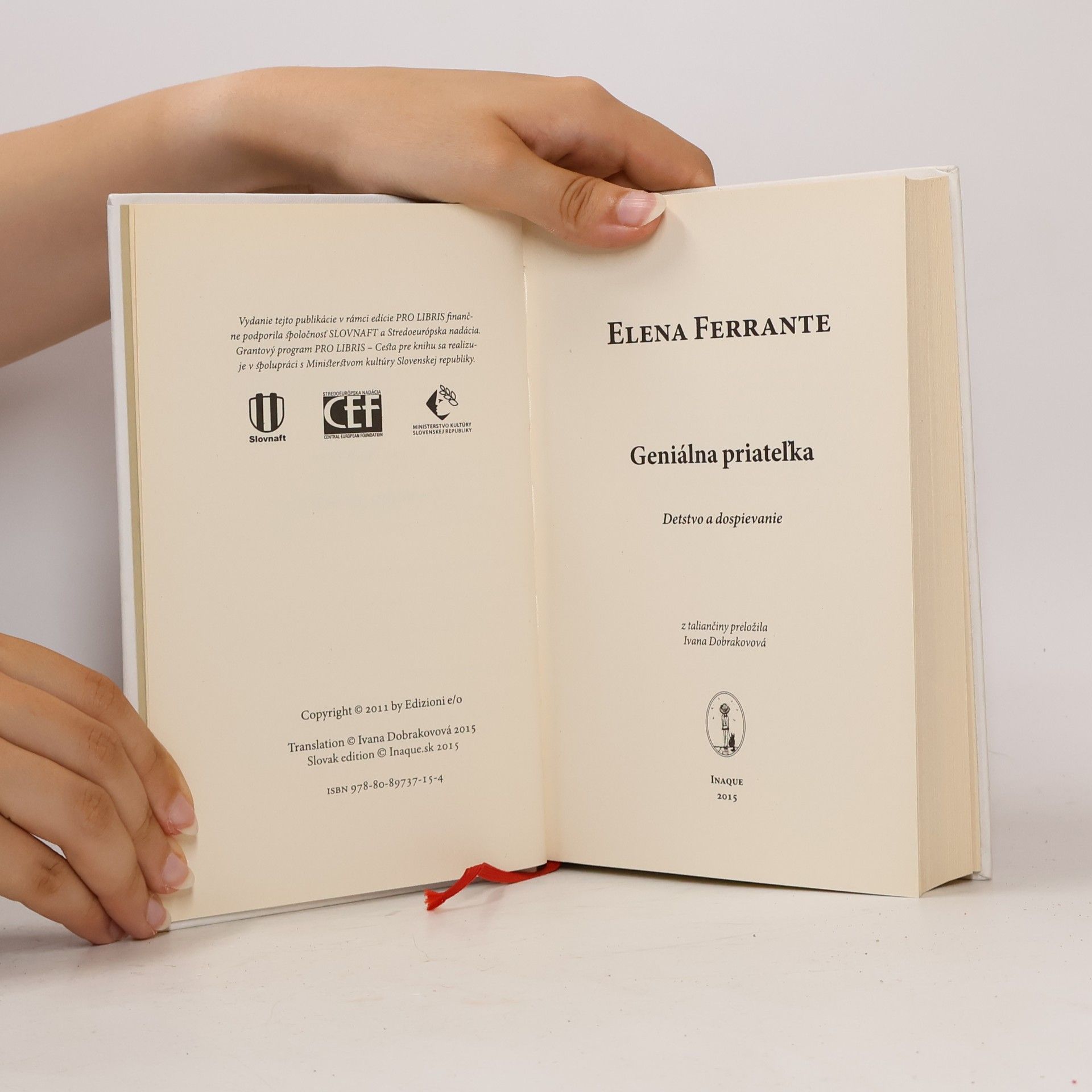Elena Ferrante Geniálna priateľka