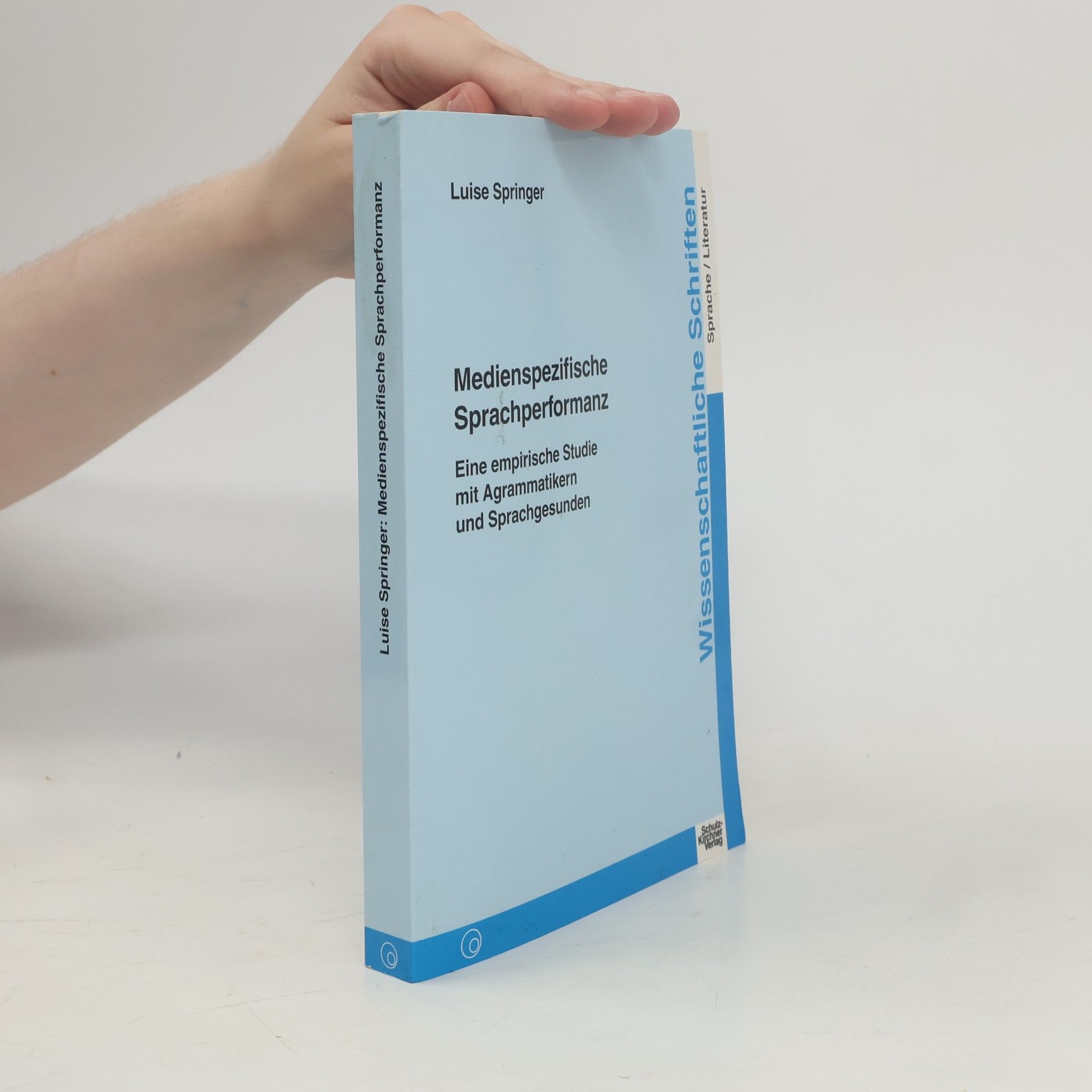 Luise Springer Medienspezifische Sprachperformanz