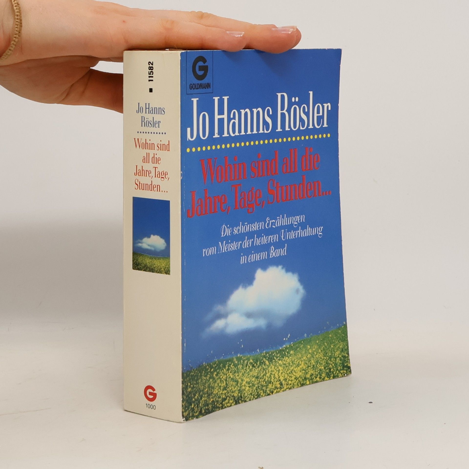 Jo Hanns Rösler Wohin sind all die Jahre, Tage, Stunden