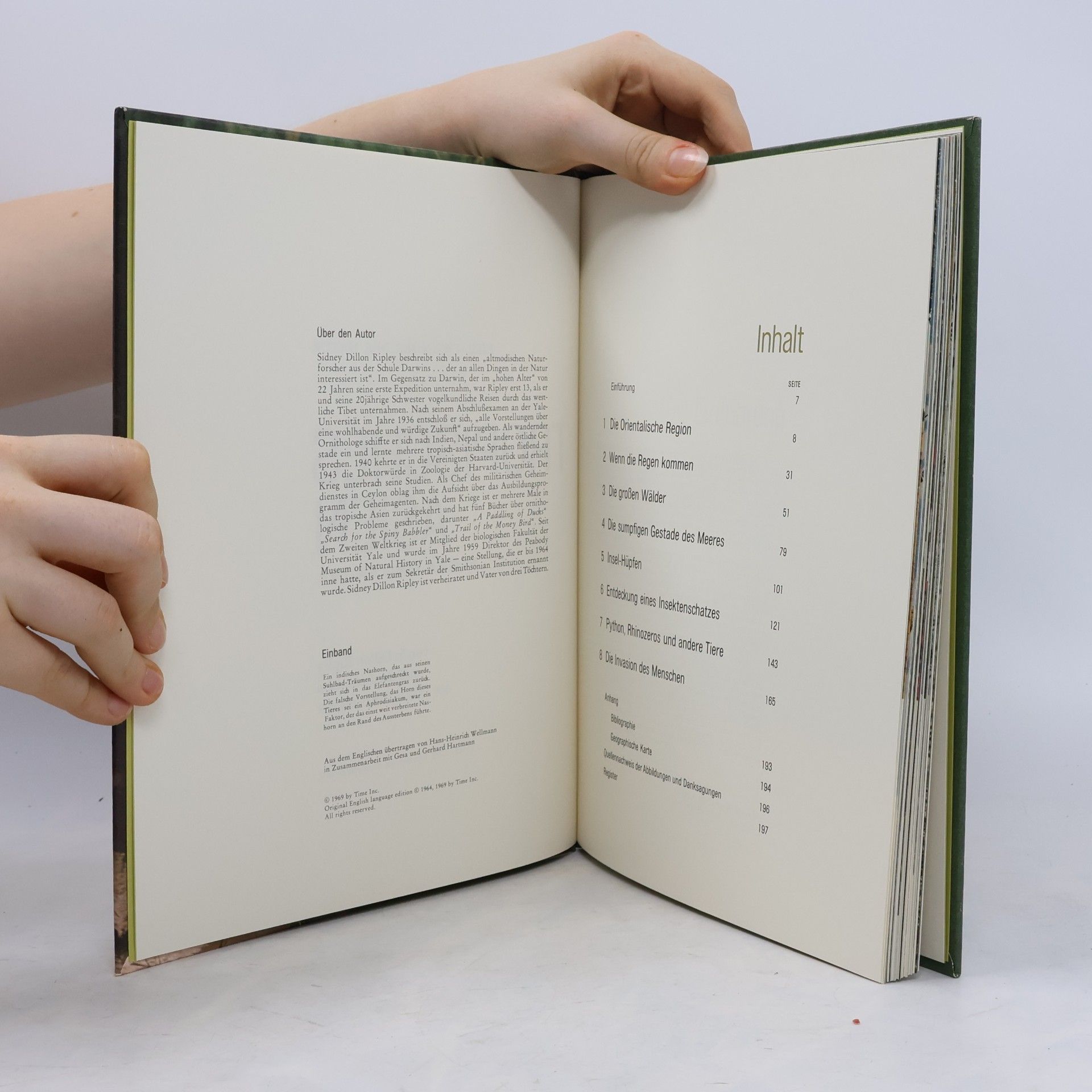 Sidney Dillon Ripley Tropisches Asien. Flora und Fauna