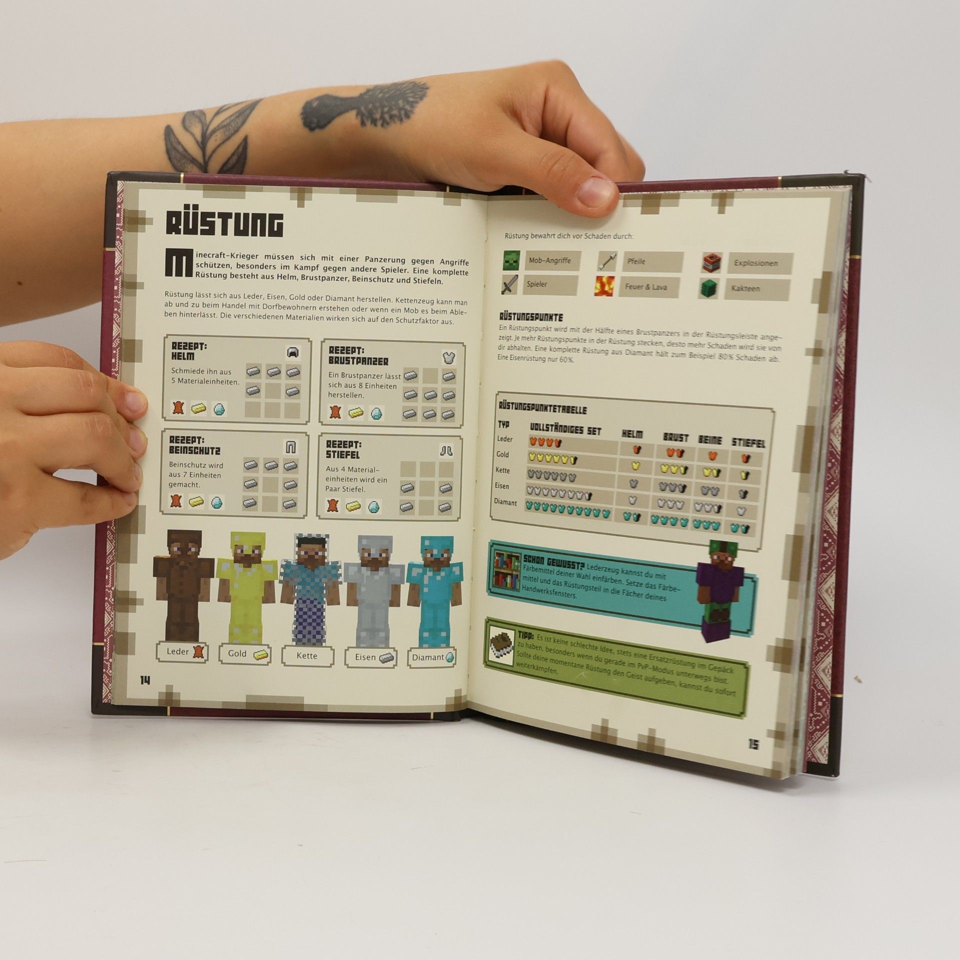 Various authors Minecraft. Das Kämpfer-Handbuch