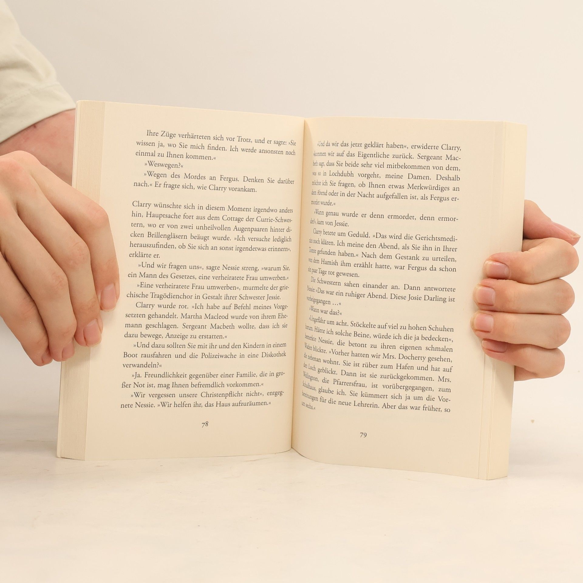 Marion Chesney Hamish Macbeth macht sich die Finger schmutzig
