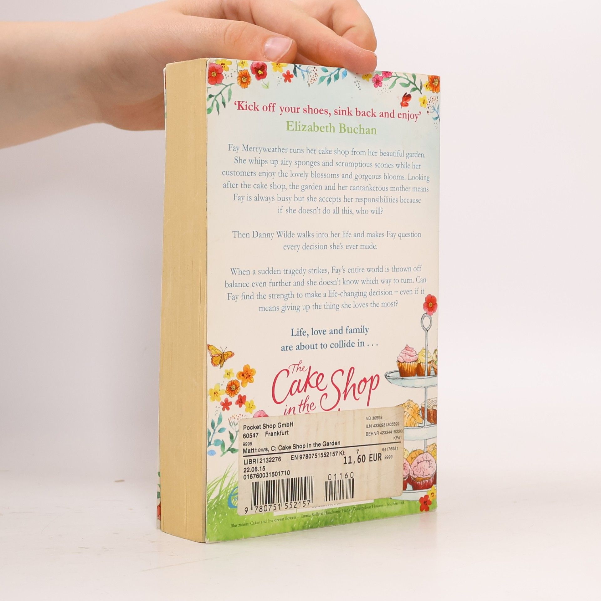 Carole Matthews The cake shop in the garden