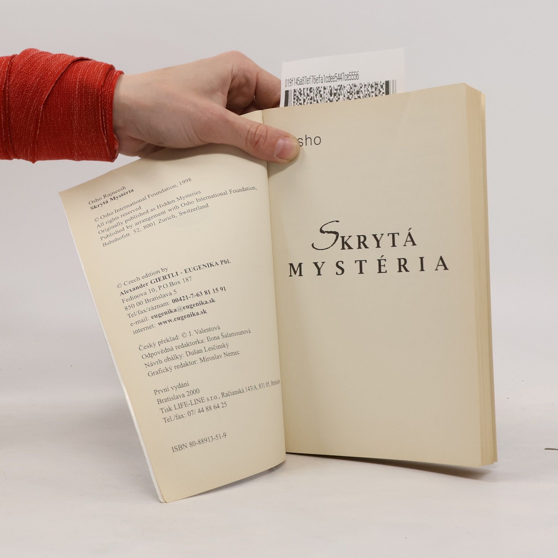Osho Skrytá mystéria