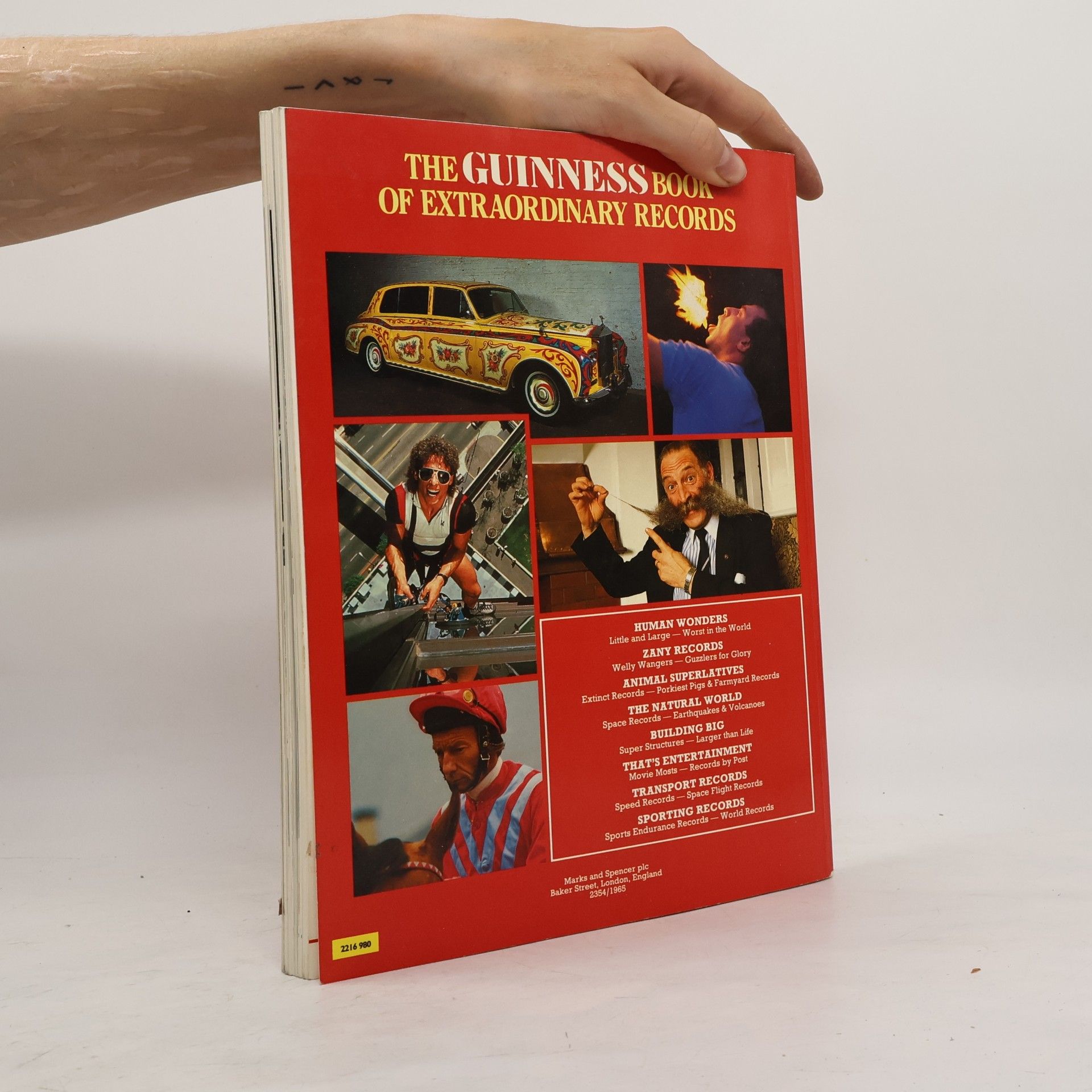 Anonymous The Guinness Book of Extraordinary Records - New Edition