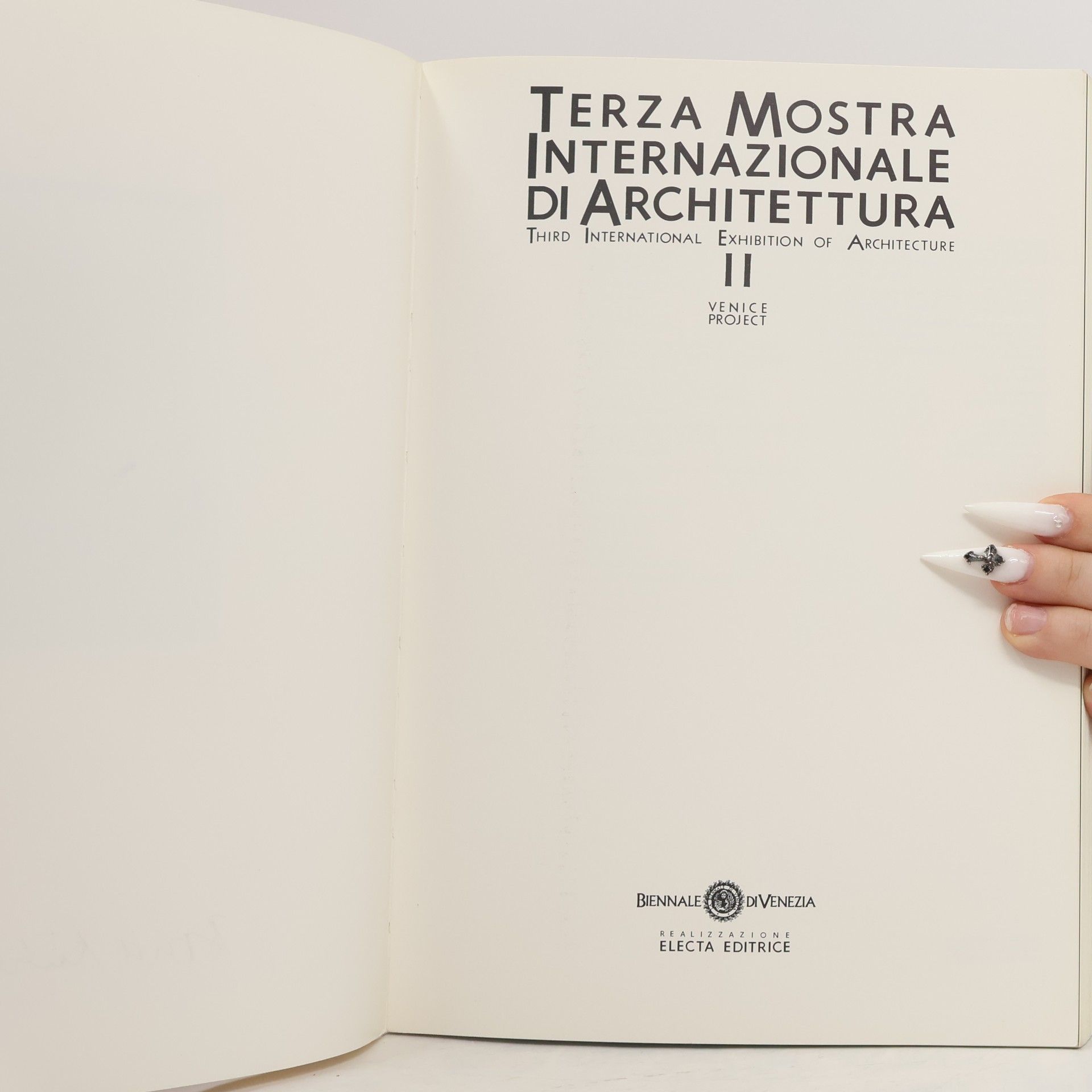 Various authors Terza Mostra Internazionale di Architettura III