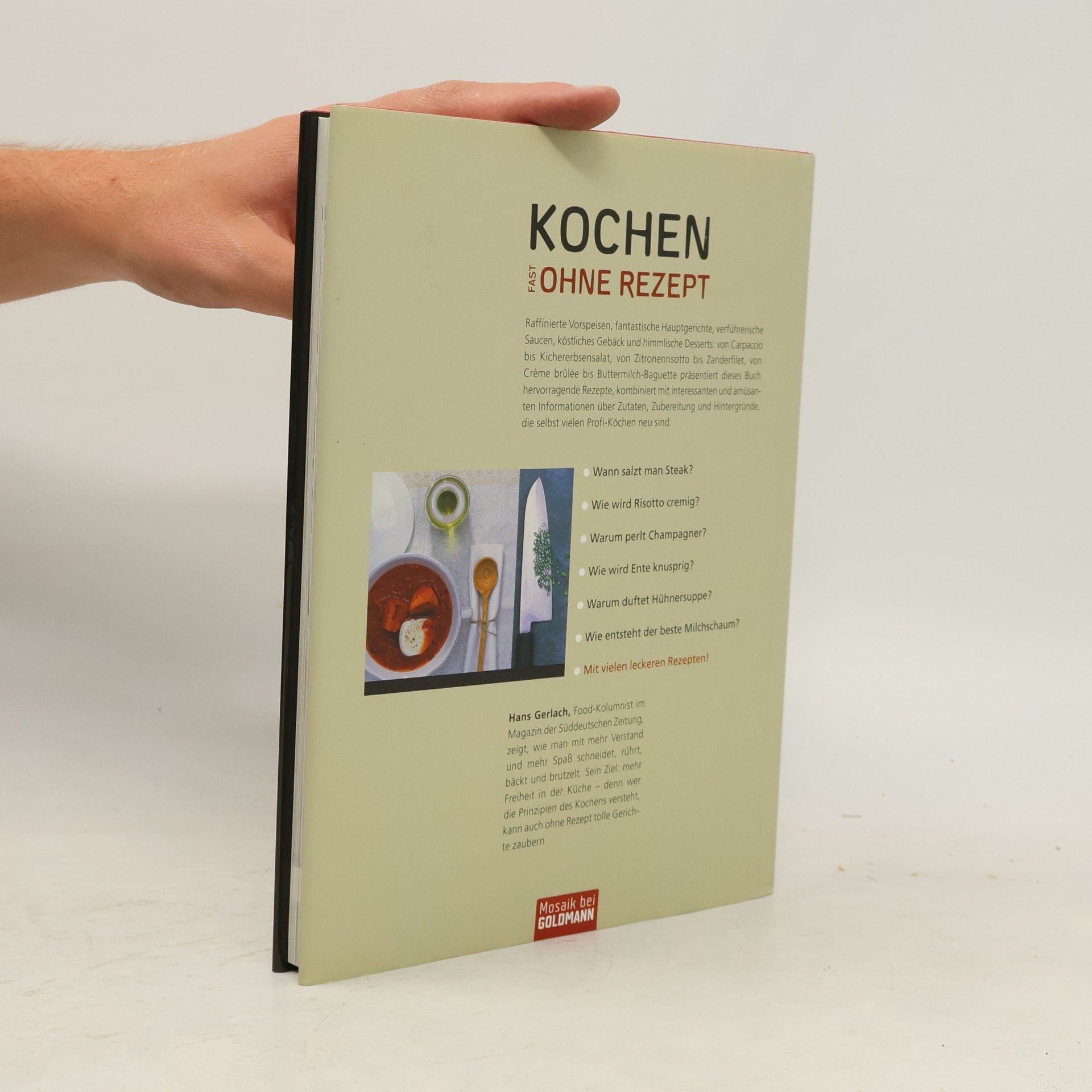 Hans Gerlach Kochen fast ohne Rezept