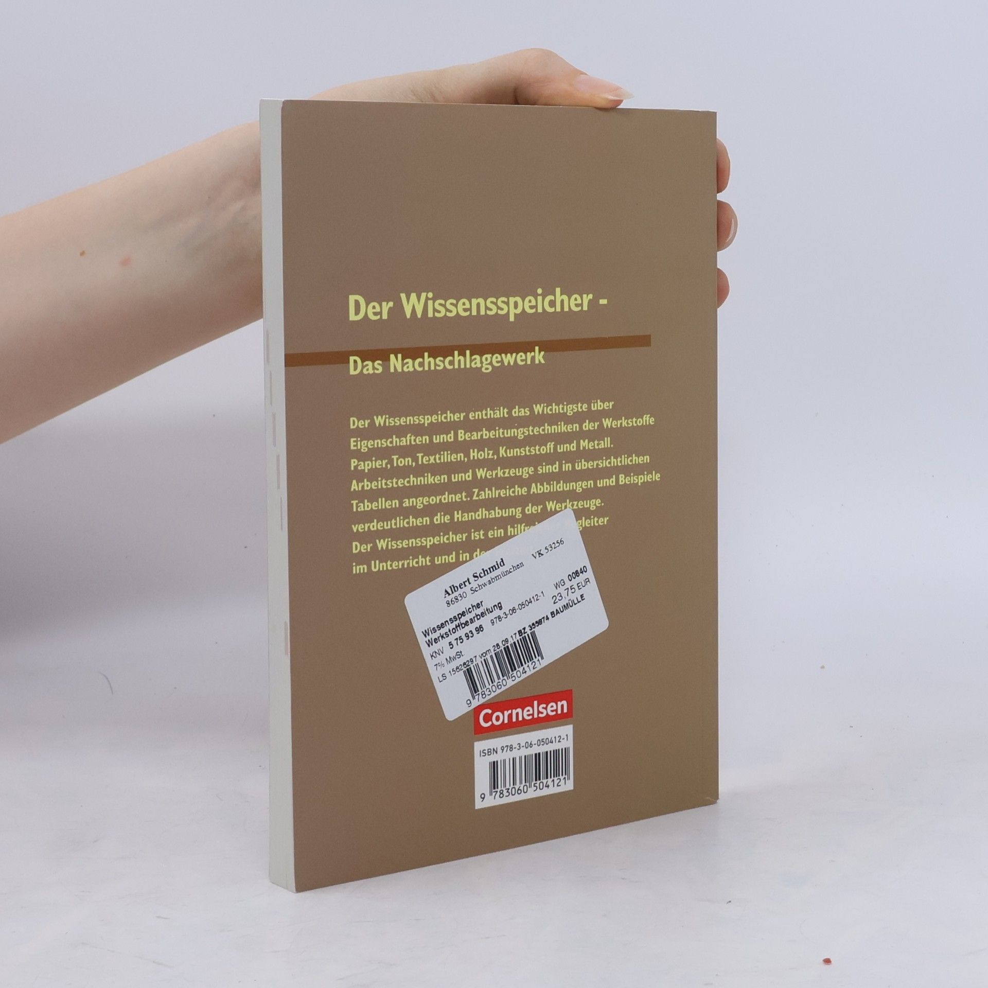 Wissensspeicher Werkstoffbearbeitung