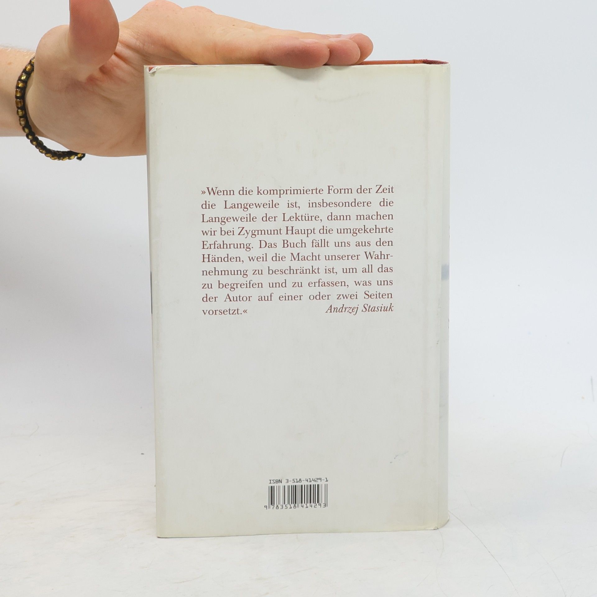 Zygmunt Haupt Ein Ring aus Papier