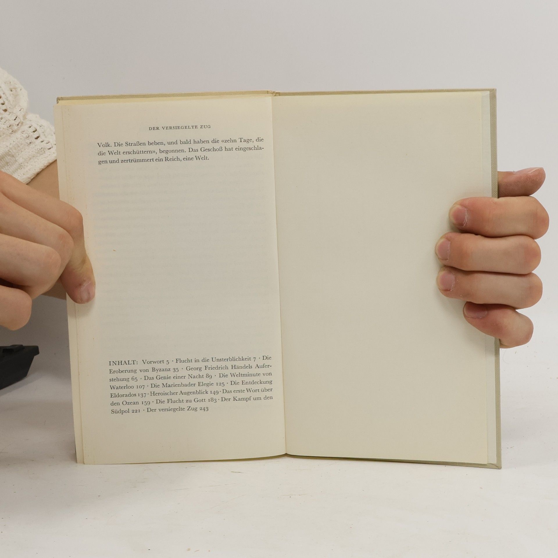 Stefan Zweig Sternstunden der Menschheit
