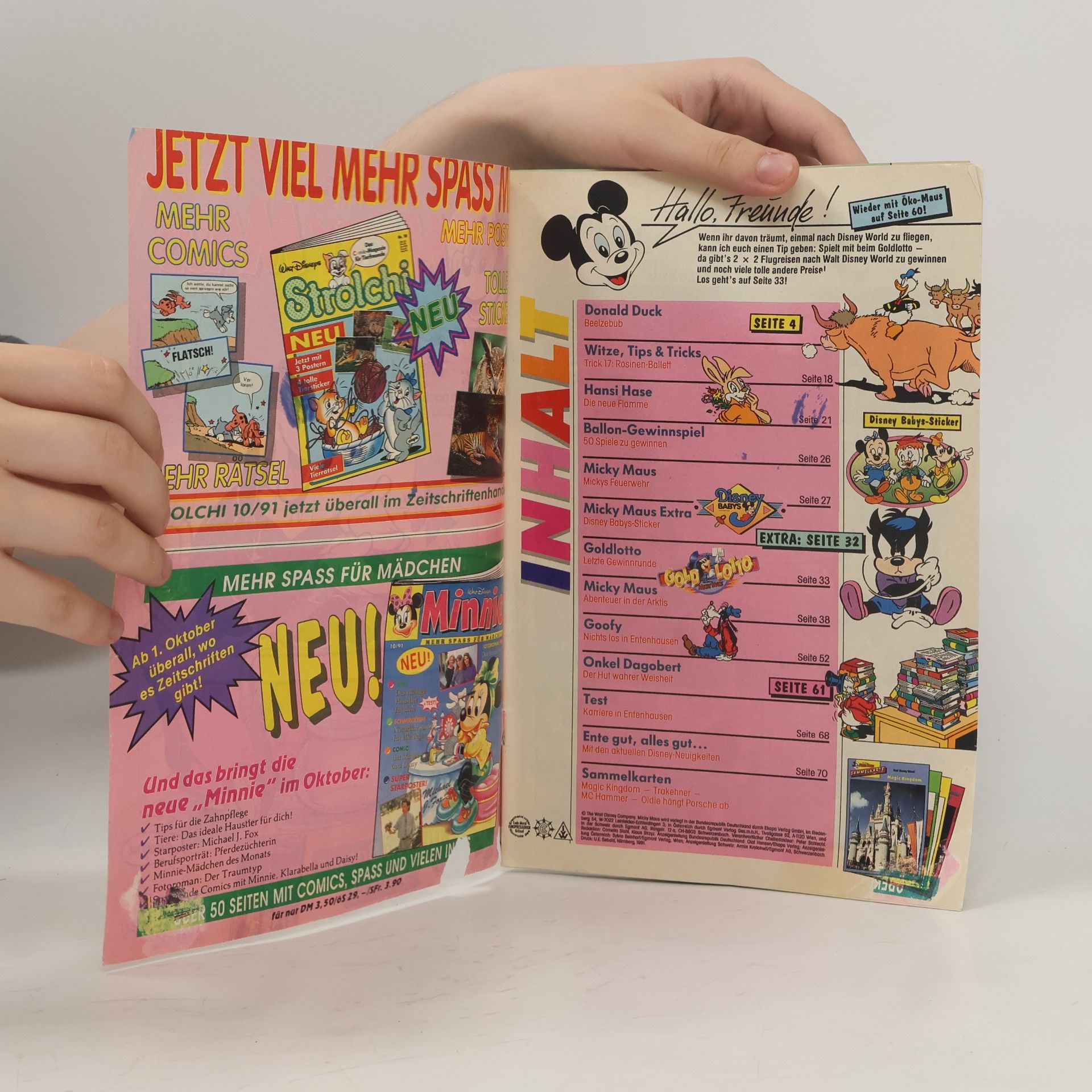 Kolektiv autorů Micky Maus 40/1991
