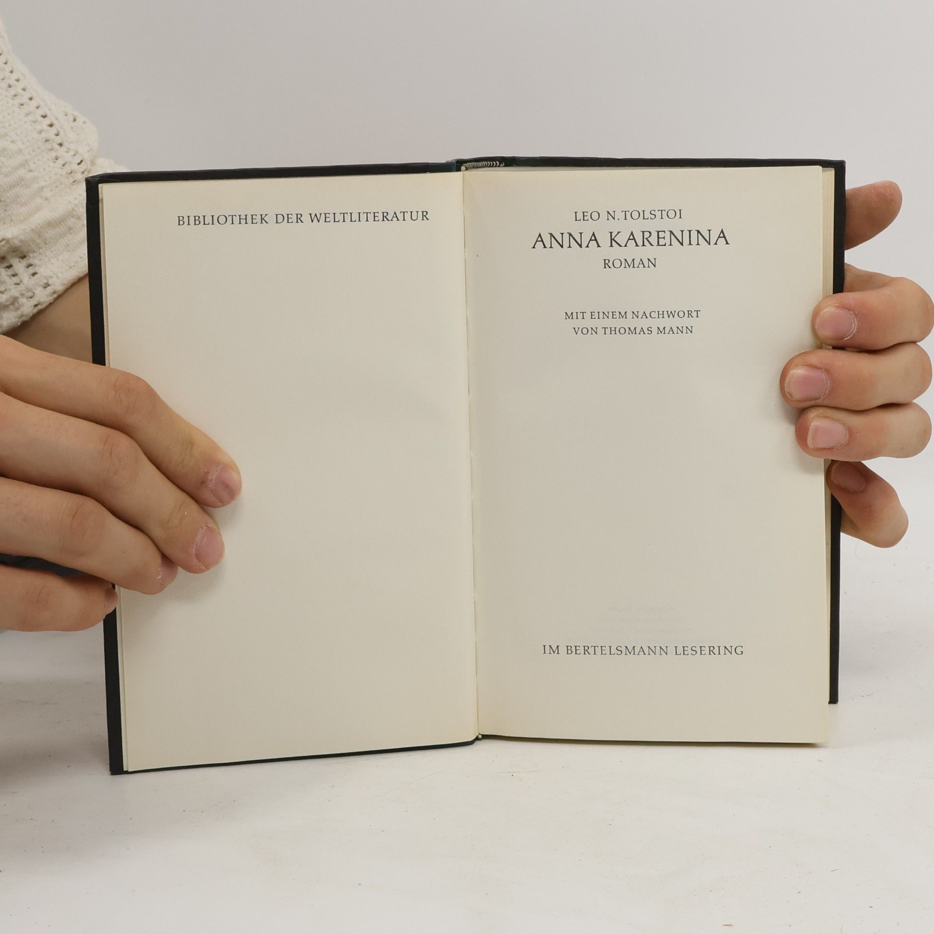 Lew Nikolajewitsch Tolstoi Anna Karenina